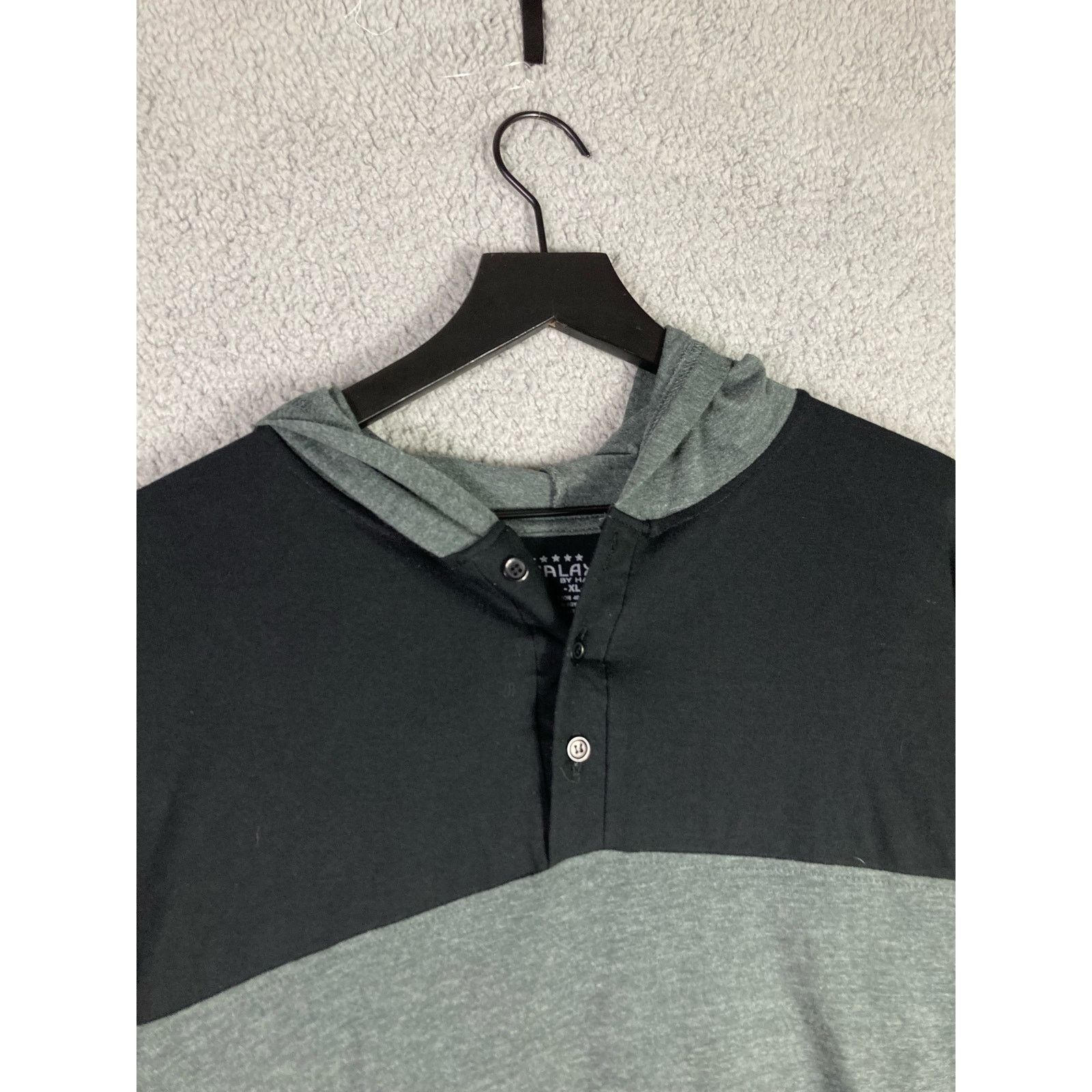 Other NEW Men's Galaxy Harvie Hoodie Shirt Dark Gray Size XL NWT Size US XL / EU 56 / 4 - 5 Thumbnail
