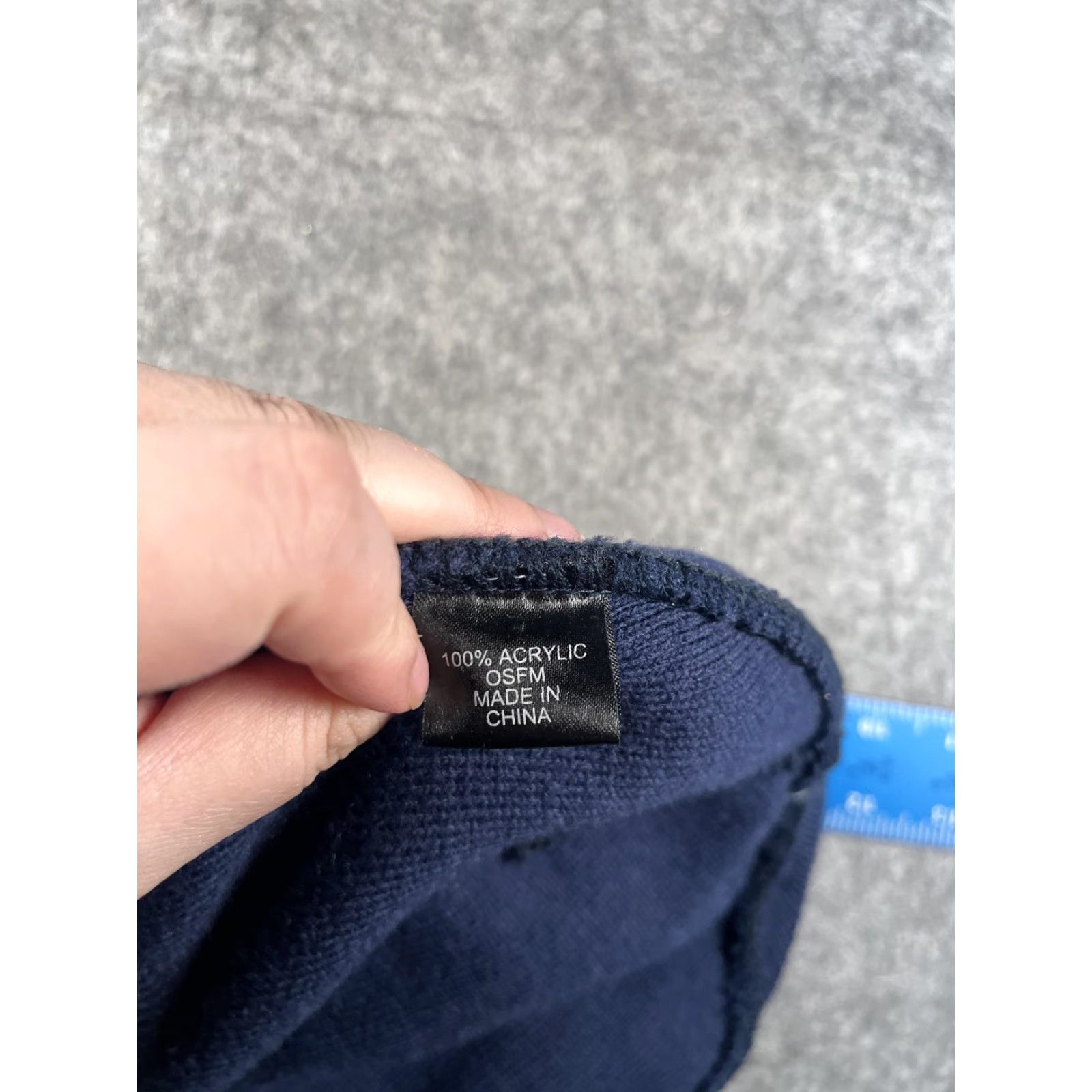 Vintage VINTAGE Amp'd Mobile AMA Supercross Hat Beanie Mens One Size Blue Knit Winter Sports Size ONE SIZE - 8 Thumbnail