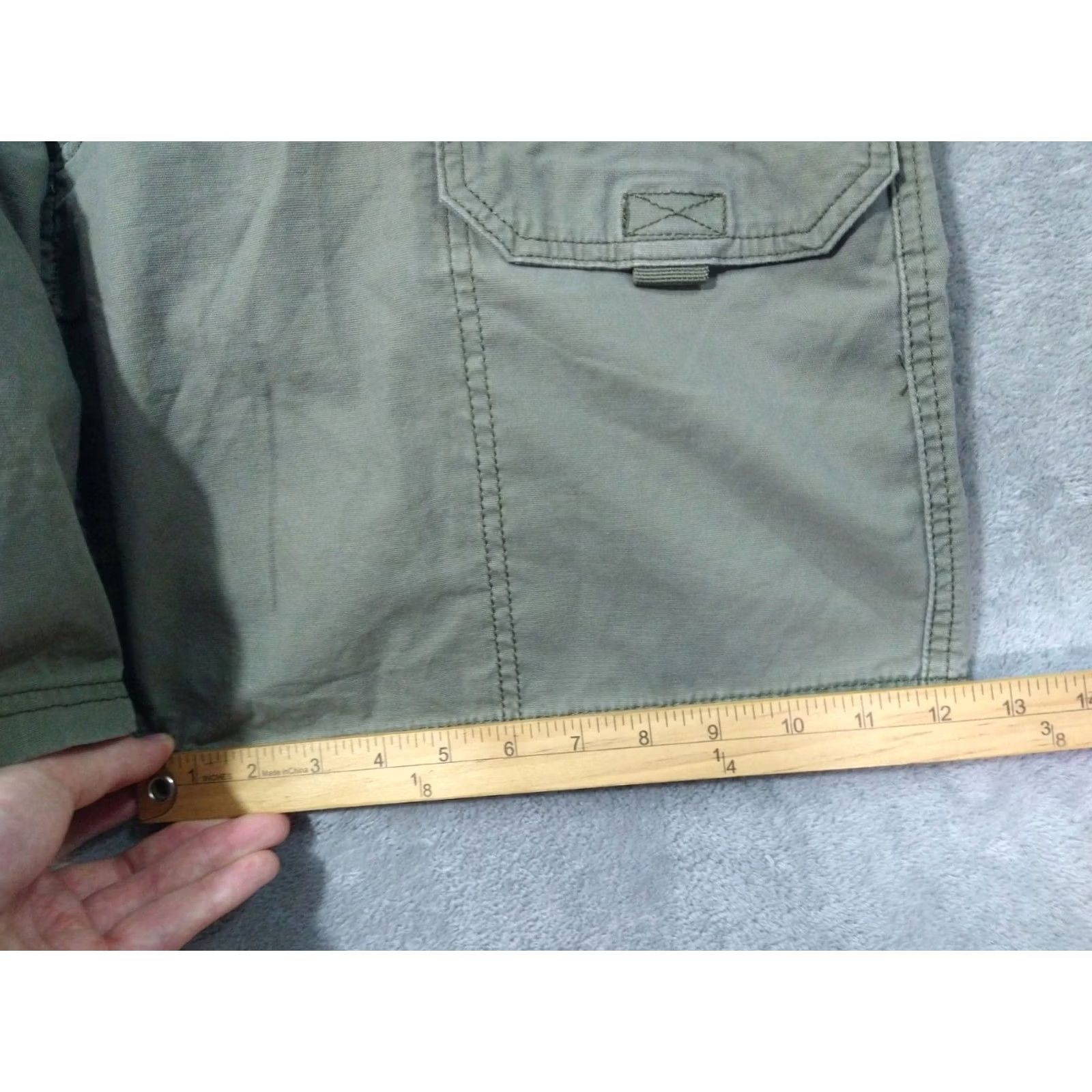 Wrangler Wrangler Mens Green Cargo Shorts Relaxed Fit Cotton Outdoor Hiking 42 Size US 42 / EU 58 - 5 Thumbnail
