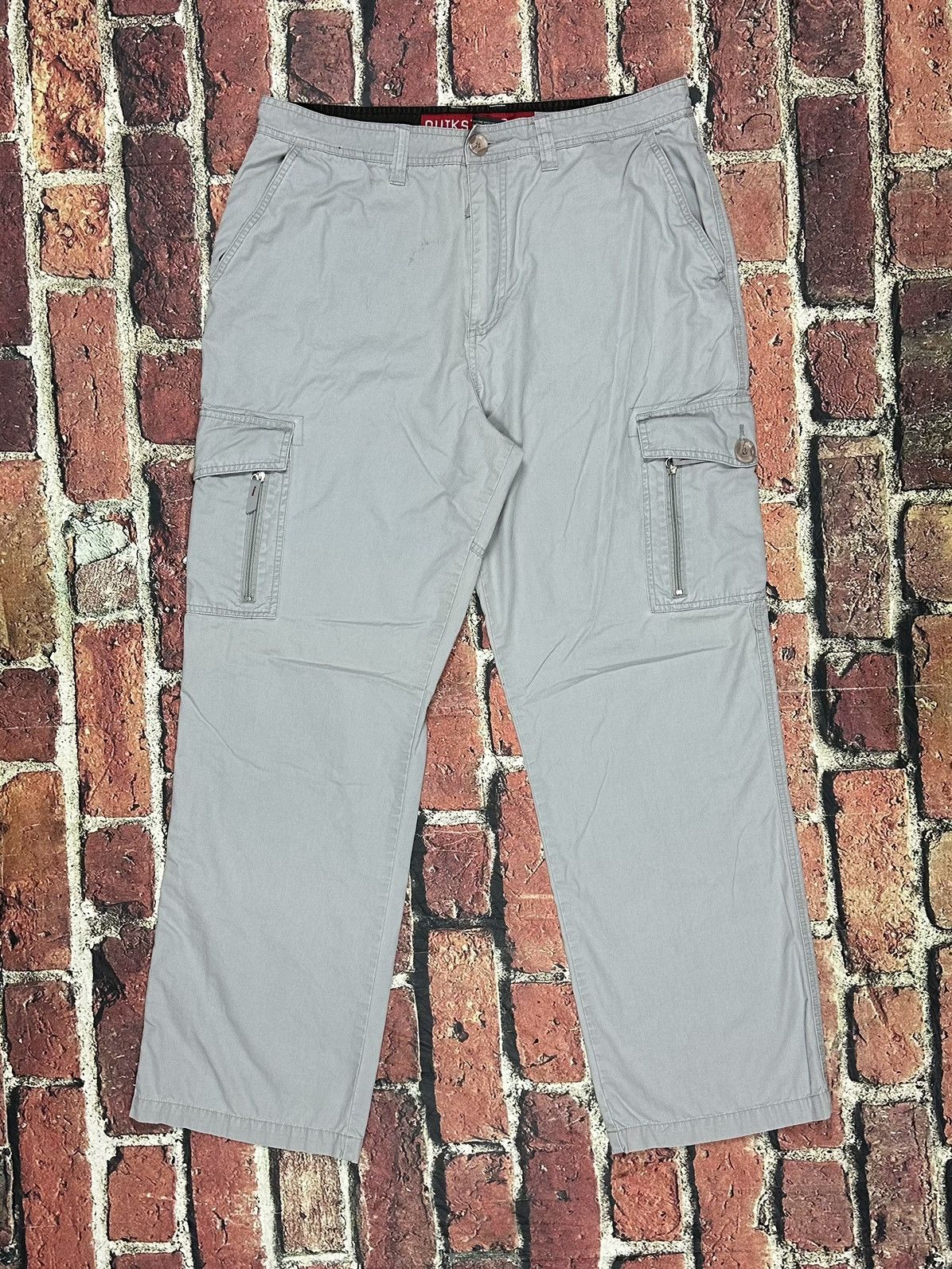 Quicksilver Quiksilver Vintage Vintage Quiksilver Cargo Pants Baggy Surf Skate Hip Hop Y2K Grailed