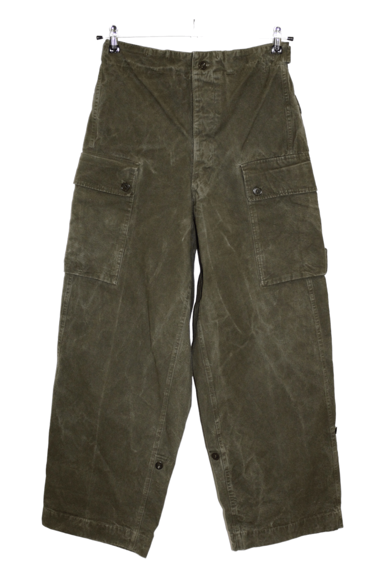 Buzz Rickson's 1959 A.M. Seynaeve Army Surplus Coated Utility Cargo Pant Size US 32 / EU 48 - 1 Thumbnail