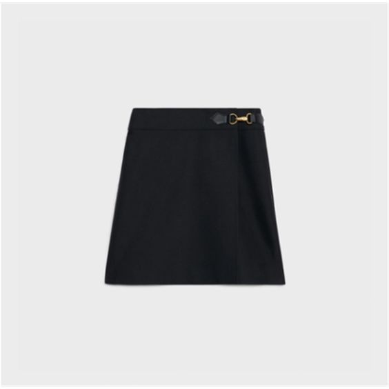 image of Celine O1W1Db10324 Shorts In Black, Women's (Size 38)