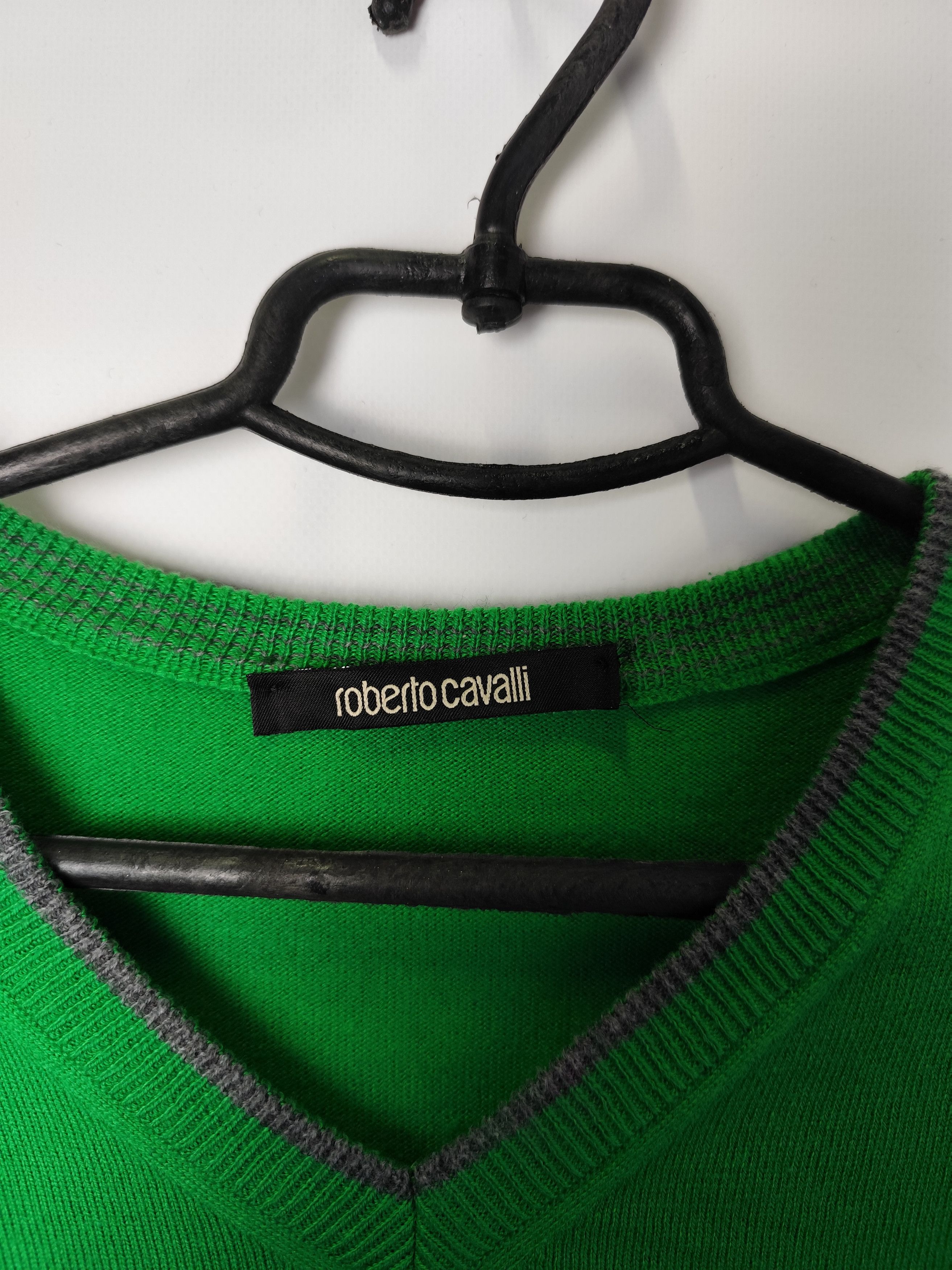 Just Cavalli Vintage luxury designer Roberto Cavalli sweater Size US L / EU 52-54 / 3 - 3 Thumbnail