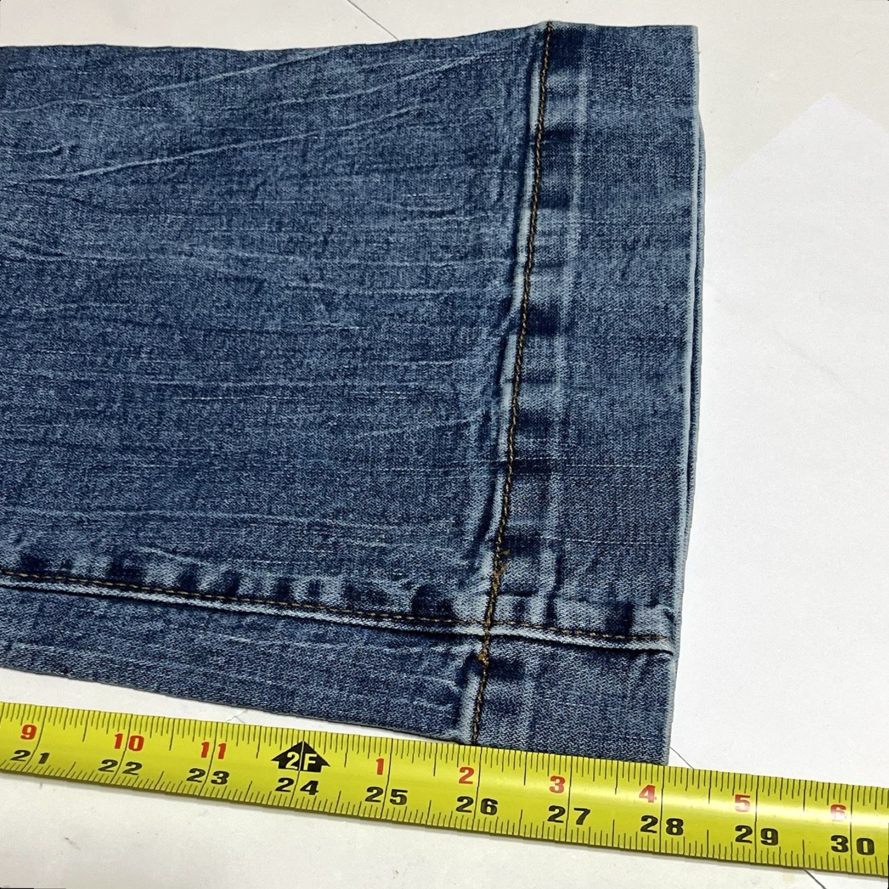 Wrangler Wrangler Retro Jeans Women's 30x30 High Rise Flare 5-Pocket Denim Blue Solid Logo Western Cowboy Vintage No Size 30" / US 8 / IT 44 - 6 Thumbnail
