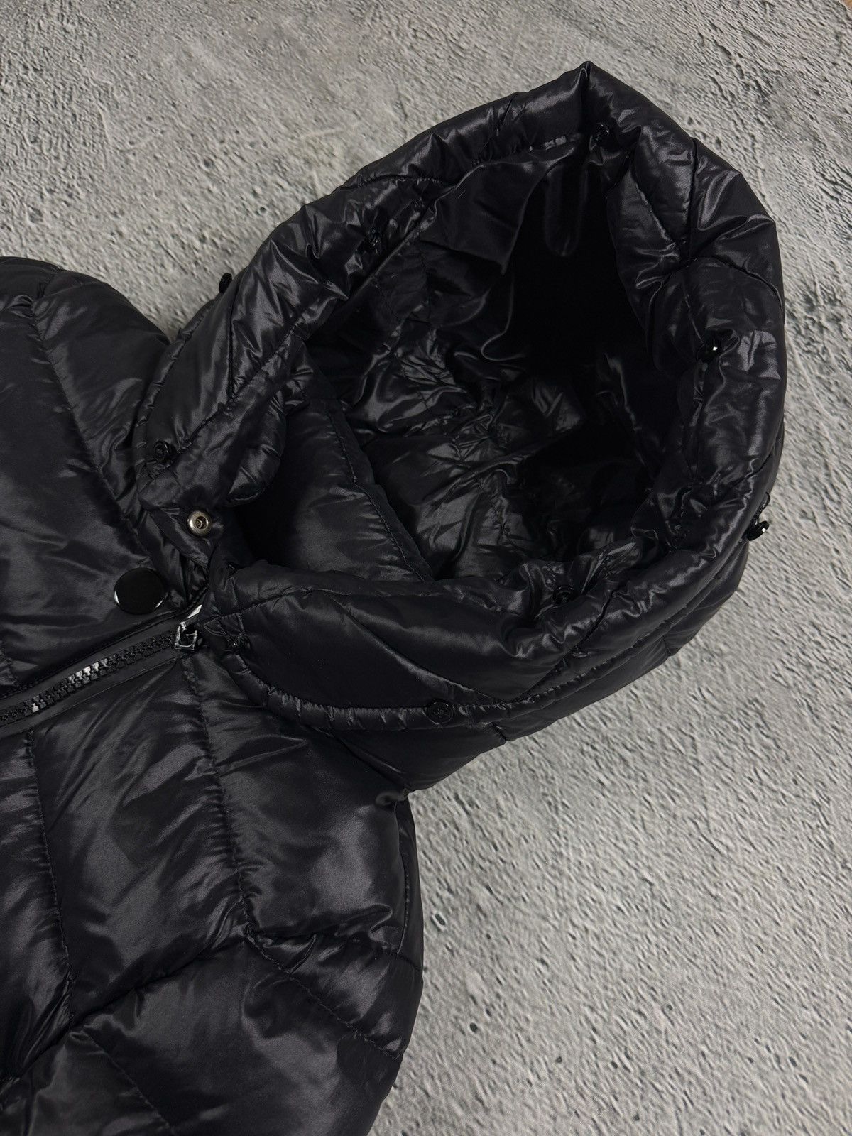 Moncler Moncler puffer jacket black hooded sample Size S / US 4 / IT 40 - 3 Thumbnail