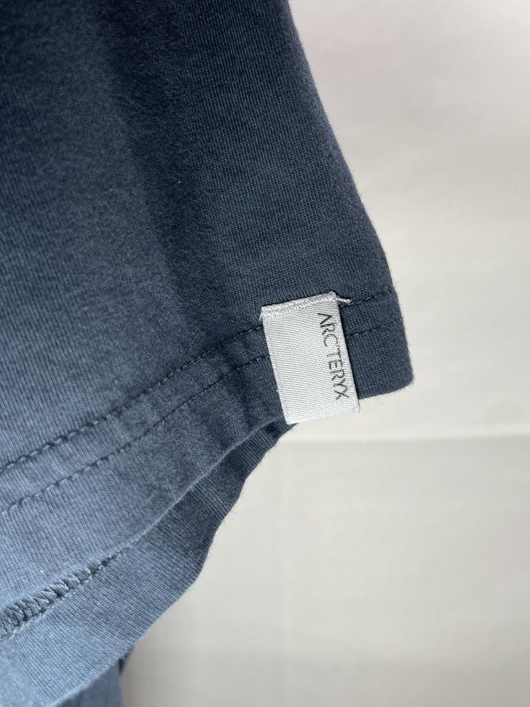 Arc'teryx ARCTERYX Geo Sport Climbing Blue Cotton T-Shirt Tee Size US XL / EU 56 / 4 - 6 Thumbnail