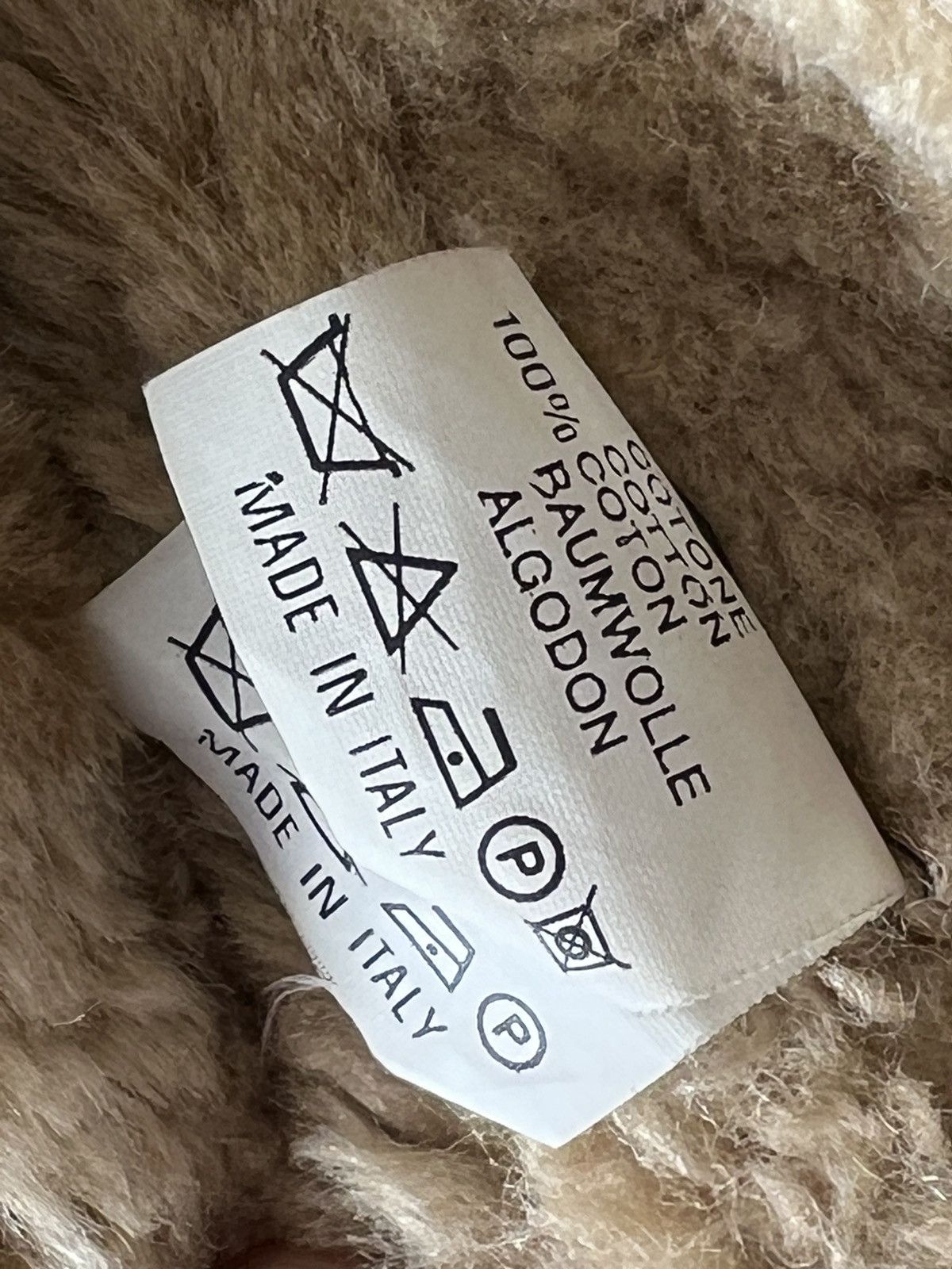 Diesel × Vintage Rare Diesel DMB 1955 Vintage Waxed Cotton & Shearling Jacket Size US L / EU 52-54 / 3 - 14 Thumbnail