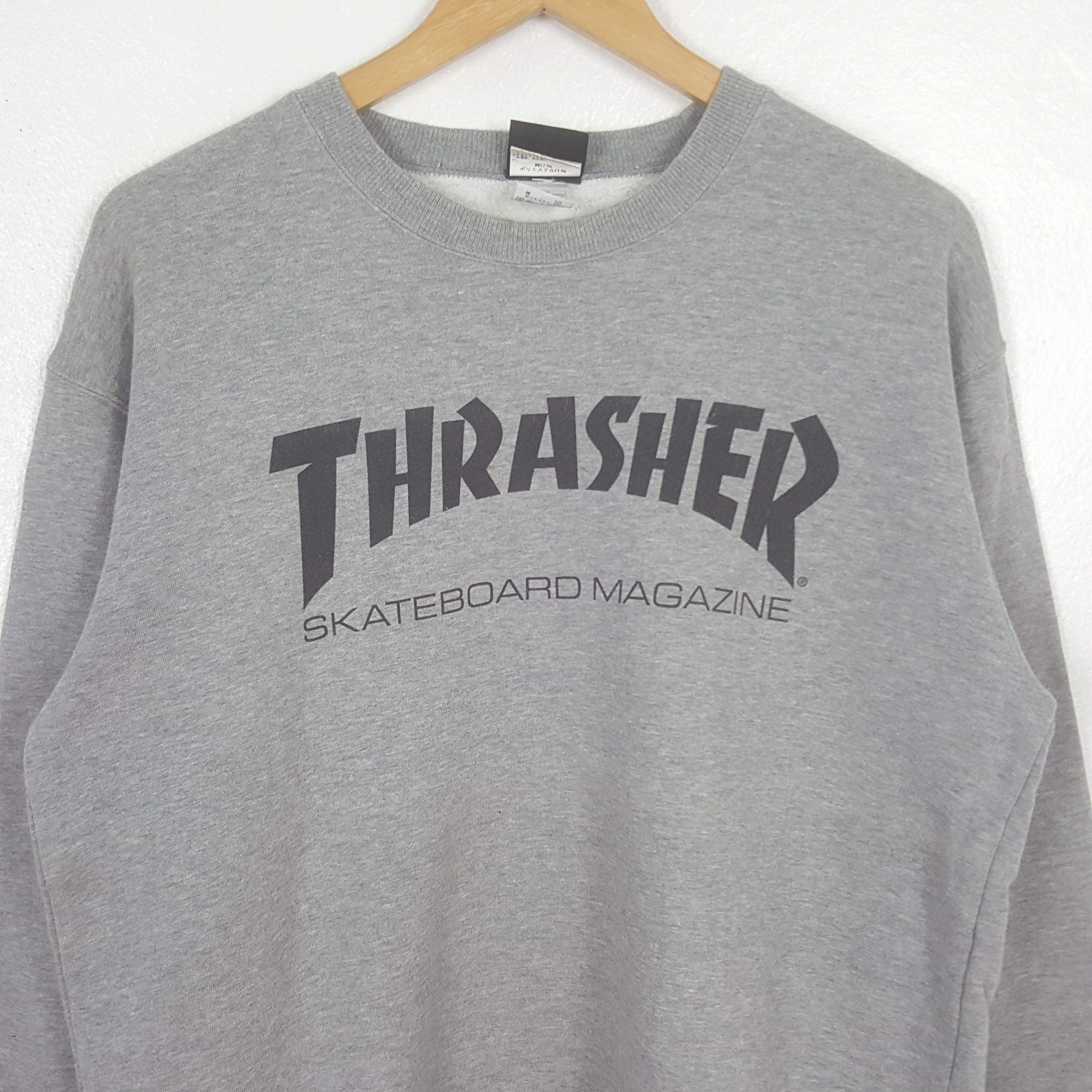 Thrasher Vintage Thrasher Skateboards Sweatshirt C320N25 Size US L / EU 52-54 / 3 - 2 Thumbnail