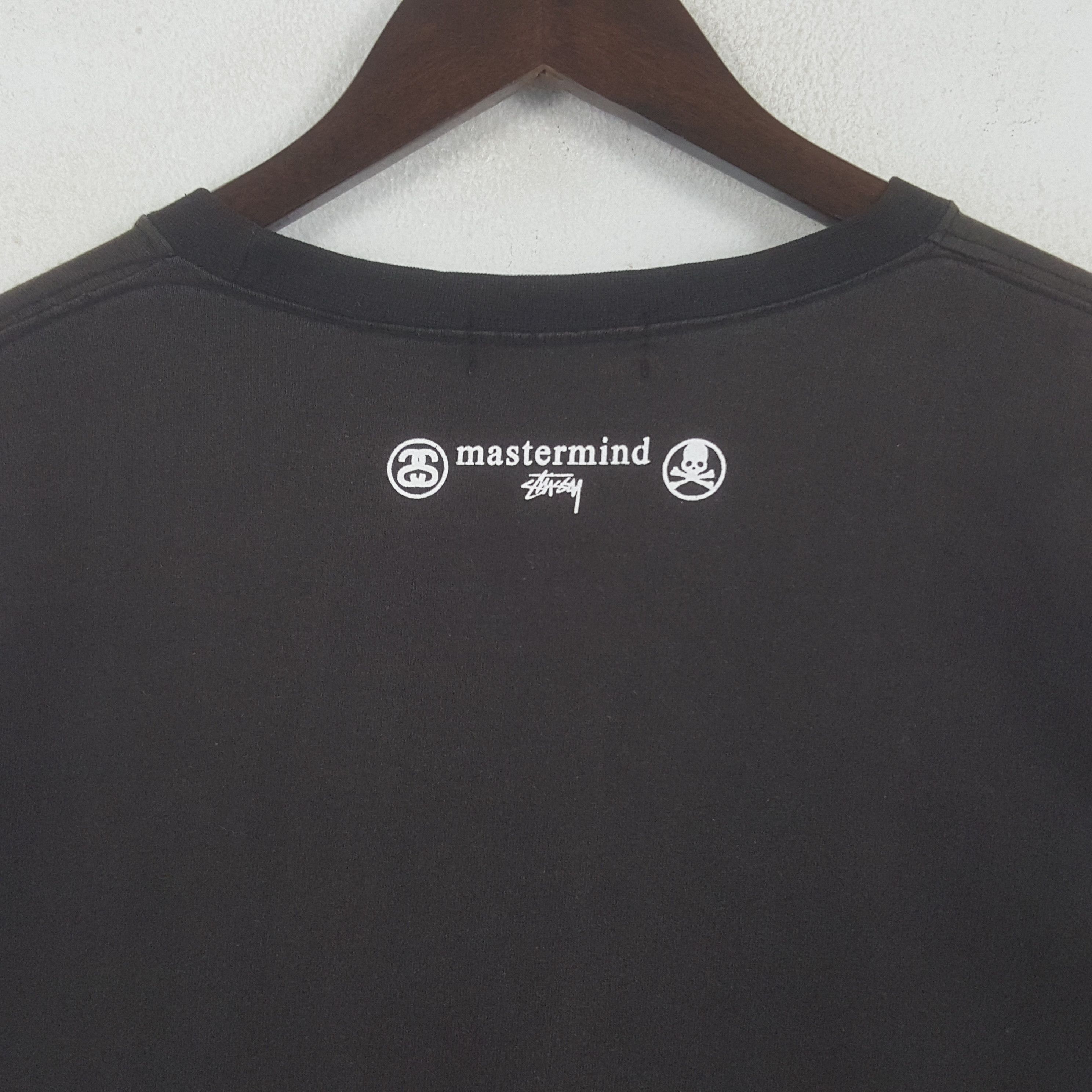 Mastermind Japan × Stussy × Vintage Stussy x Mastermind Japan Big Logo Long Sleeve Tshirt Size US M / EU 48-50 / 2 - 4 Thumbnail