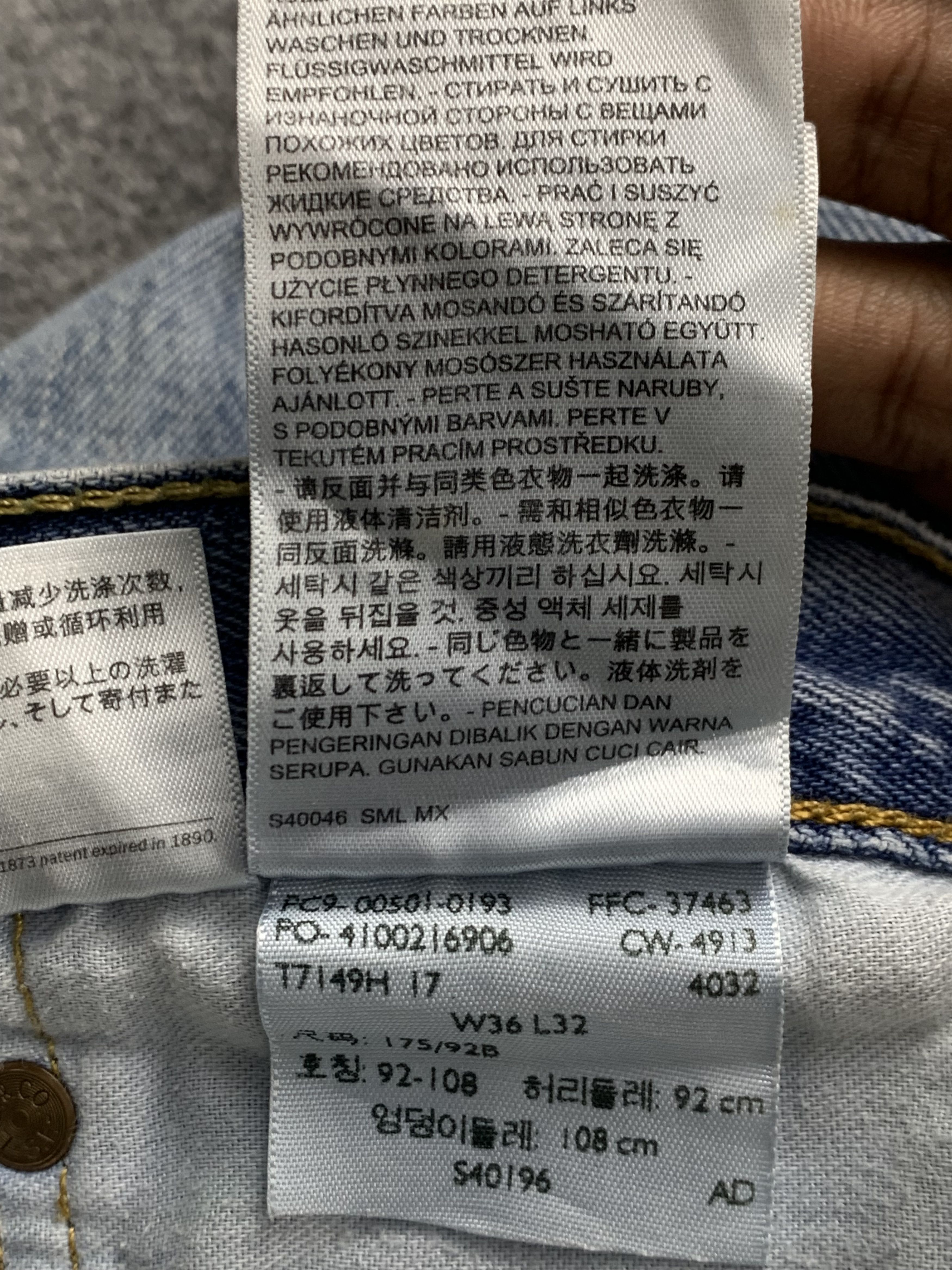 Levi's × Vintage Vintage Levis 501 Faded Blue Jeans Size US 36 / EU 52 - 8 Thumbnail