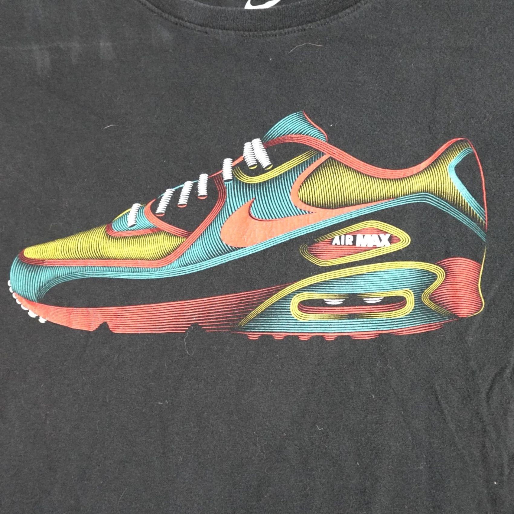 Nike Nike T-shirt XL Black Cotton Blend Crew Neck Short Sleeve Unisex Adults Shirt Size US XL / EU 56 / 4 - 2 Thumbnail