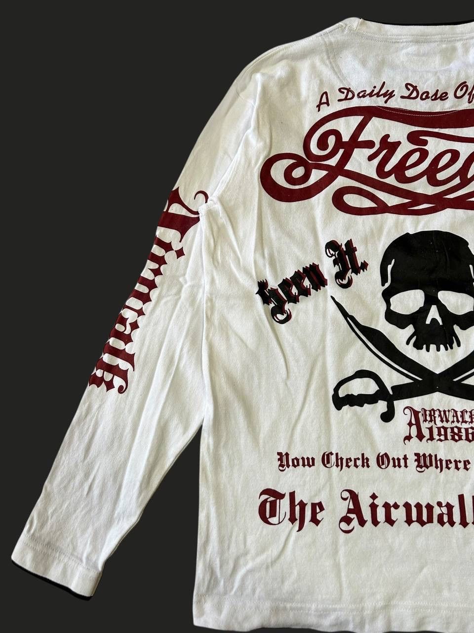 Airwalk Vintage Y2K Airwalk Skull Longsleeve tee Size US M / EU 48-50 / 2 - 3 Thumbnail