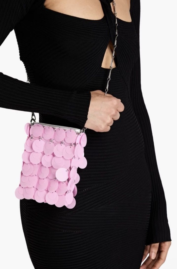 Paco Rabanne Paco Rabanne Mini Paillette Sequined Chainmail shoulder Bag Size ONE SIZE - 3 Thumbnail
