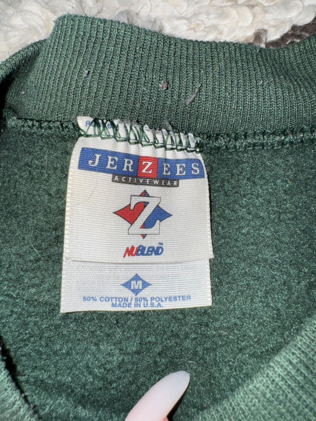 Jerzees VTG 90s Made in USA Rick and Morty Graphic pullover sweatsh Size US M / EU 48-50 / 2 - 8 Thumbnail