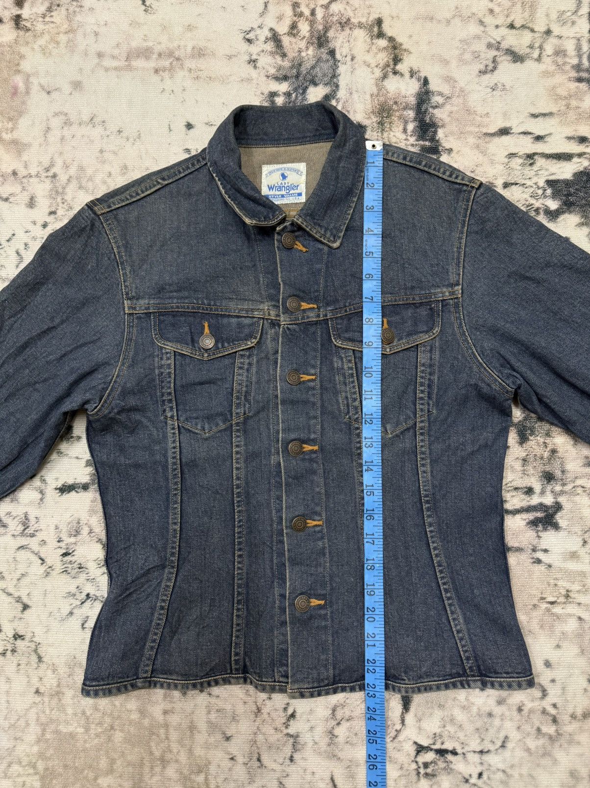 Vintage × Wrangler Vintage 90s Wrangler Blue Bell Denim Jacket Size S / US 4 / IT 40 - 17 Thumbnail