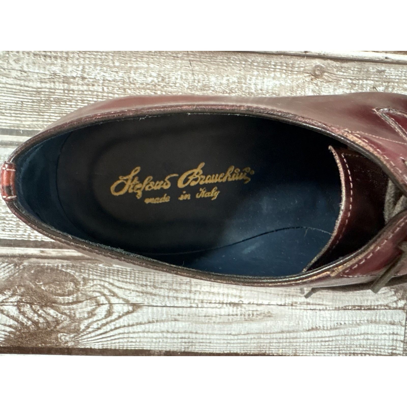 Other Stefano Branchini Oxford Dress Shoes size 7 color red bordea Size US 7 / EU 40 - 7 Thumbnail