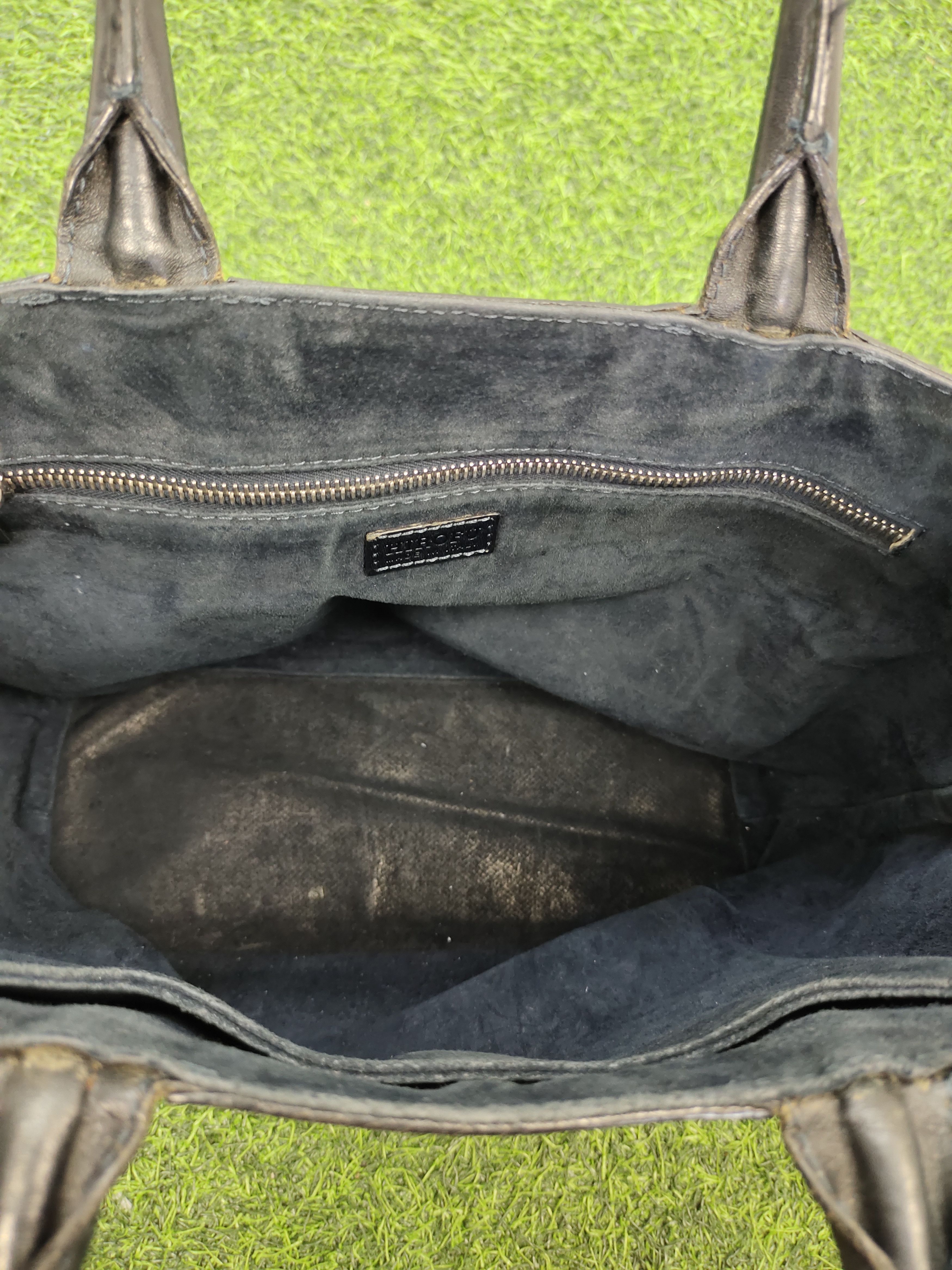 Hysteric Glamour Vintage Hirofu Italy Patina Leather Tote Bag Size ONE SIZE - 15 Thumbnail