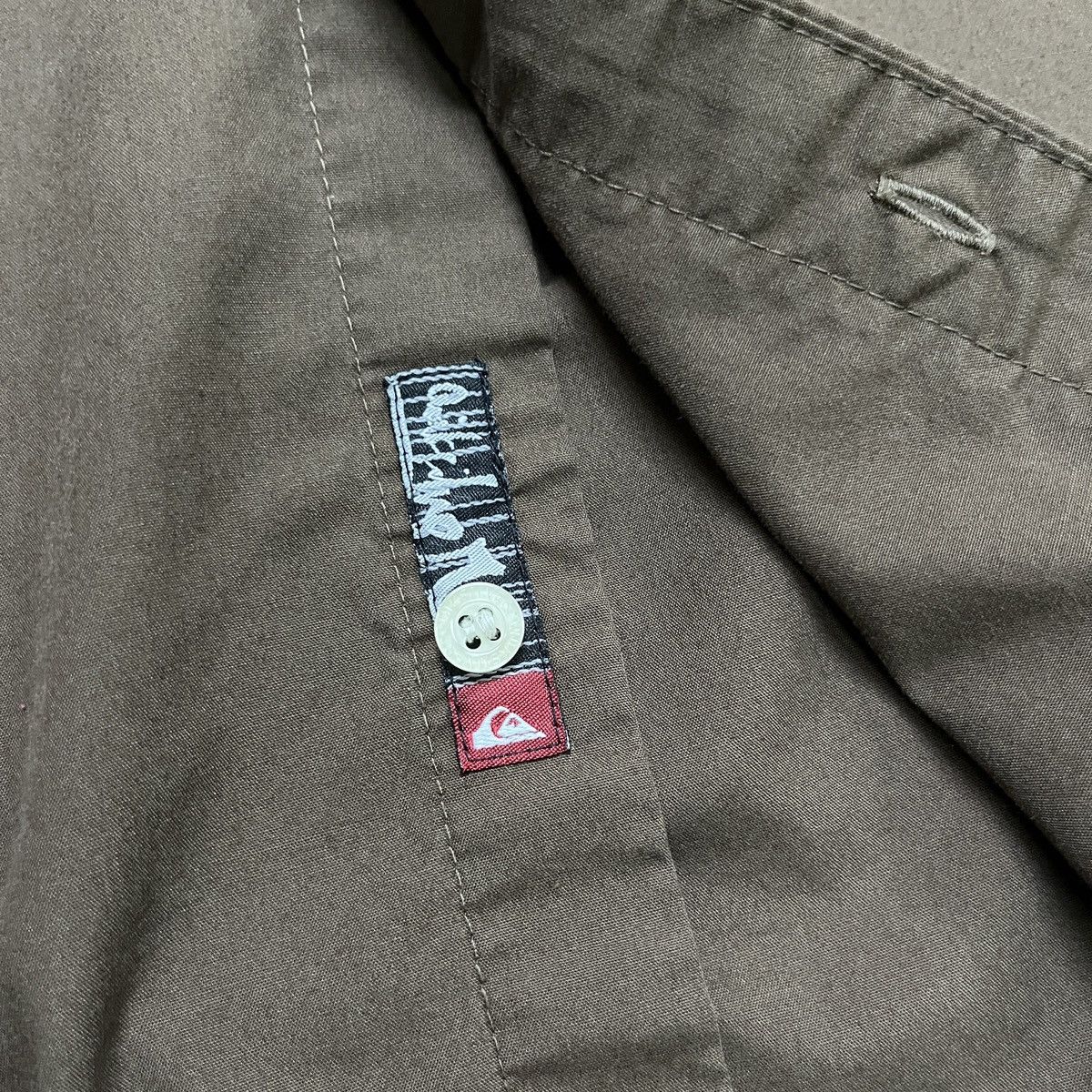 Quicksilver × Quiksilver × Vintage Y2K Quiksilver Button Up Shirt Size US M / EU 48-50 / 2 - 2 Thumbnail