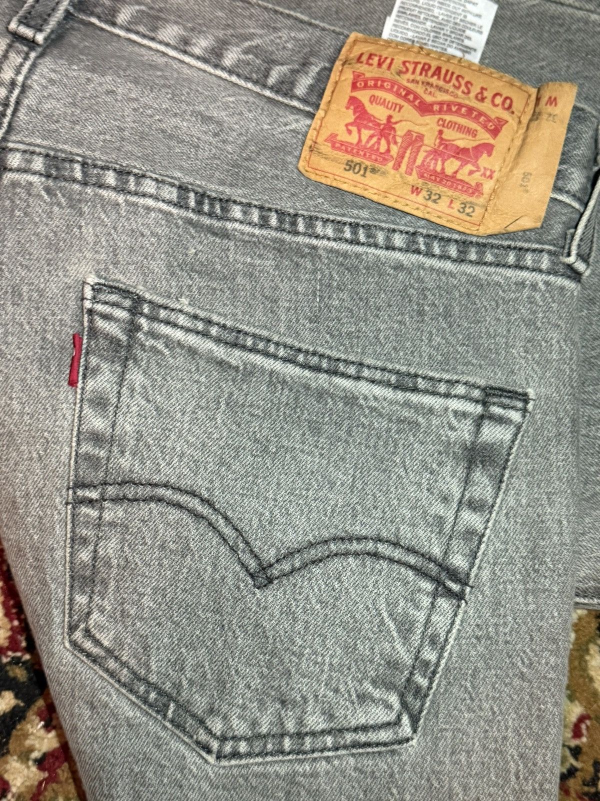 Levi's 501 Levi’s jeans Size US 32 / EU 48 - 2 Thumbnail