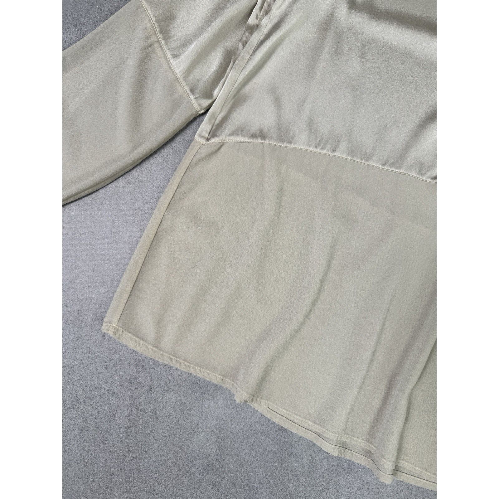 Transit Transit Par Such Beige Silk Super Lightweight Blouse Sz 4 Size S / US 4 / IT 40 - 7 Thumbnail