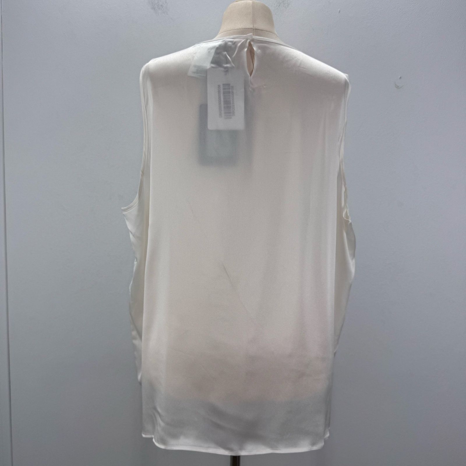 Marina Rinaldi Marina Rinaldi White Floral Lace Cutout Embroidered Top US24 Size 4XL / US 24-26 - 4 Thumbnail