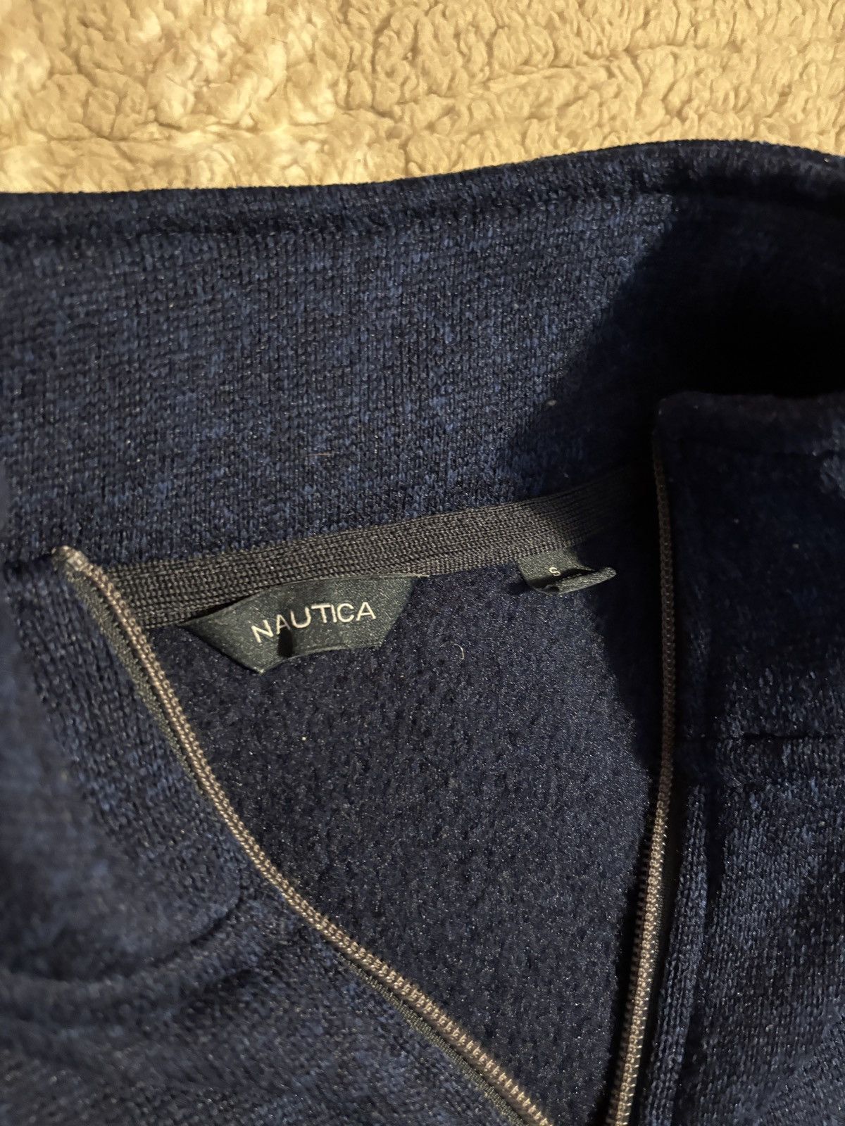 Nautica Navy Blue Nautica quarter zip knit Size US S / EU 44-46 / 1 - 4 Thumbnail