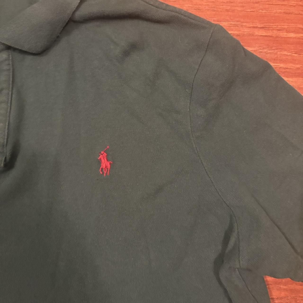 Polo Ralph Lauren Crazy Vintage Y2K/2000s Green Polo Ralph Lauren polo Shirt! Size US L / EU 52-54 / 3 - 2 Thumbnail