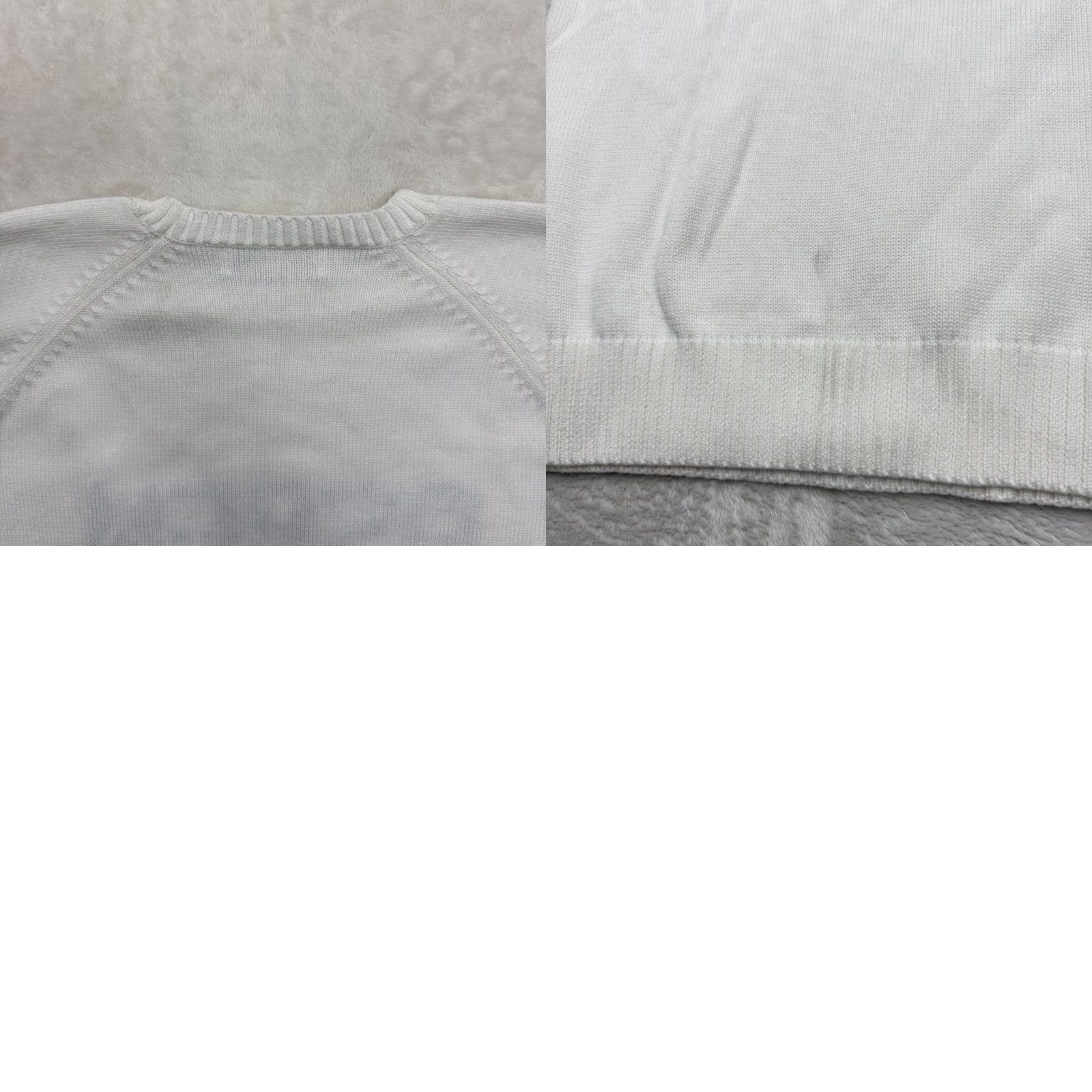 Vintage Ellsworth & Ivey Sweater Womens Medium White Aspen Ski Graphic Pullover Knit Crew Neck Raglan Sleeve Logo Winter Casual zip? Size M / US 6-8 / IT 42-44 - 10 Thumbnail