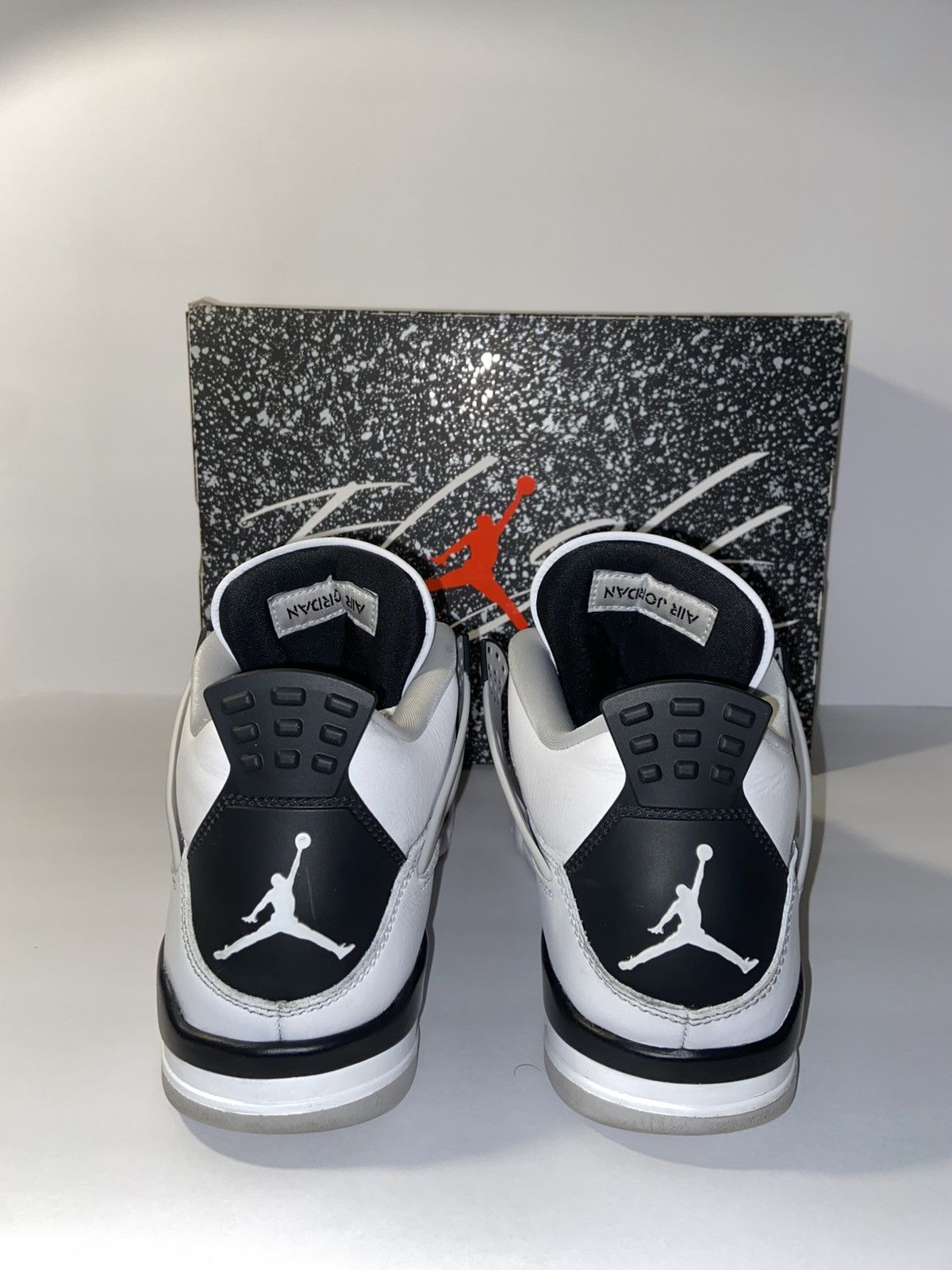 Jordan Brand Jordan 4 Retro Military Black US Men's 9.5 Used Size US 9.5 / EU 42-43 - 4 Thumbnail