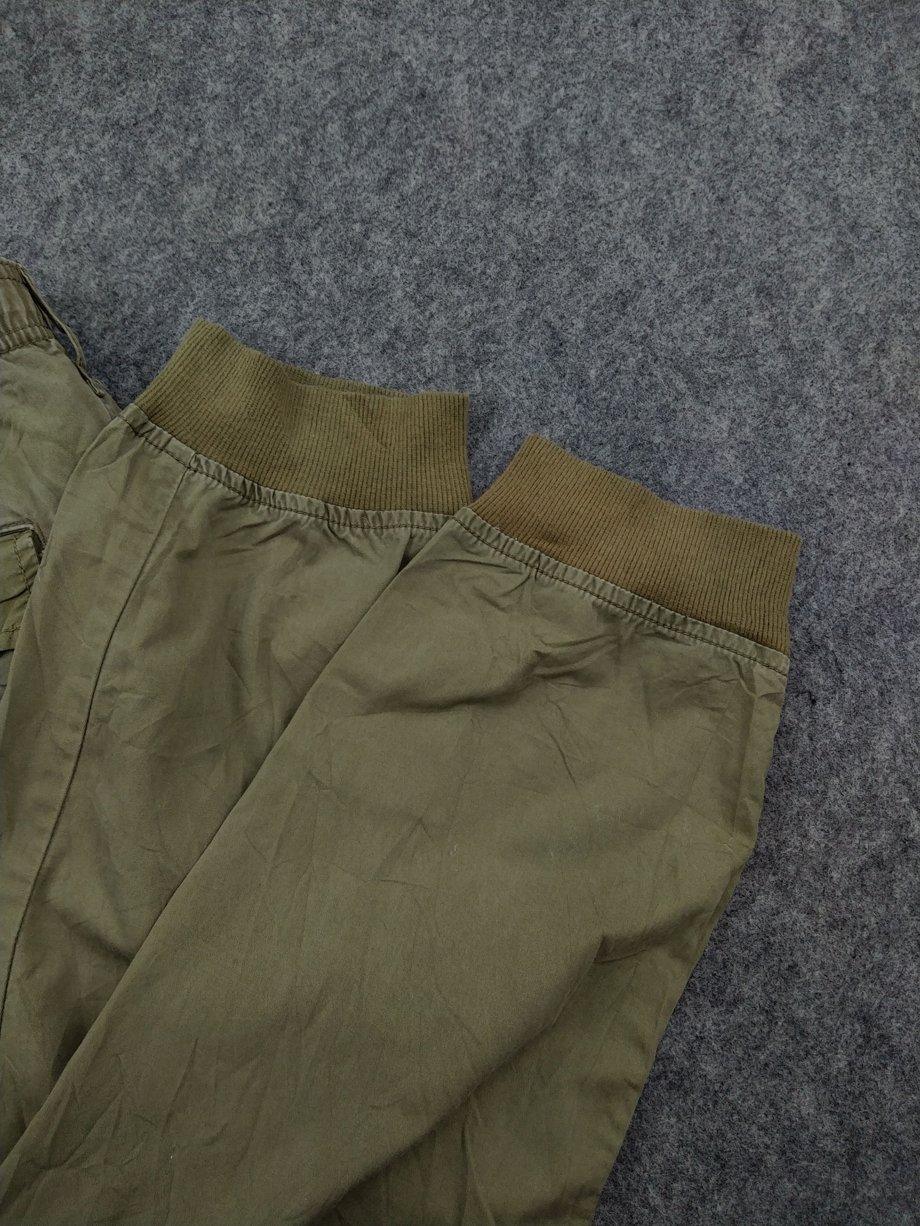 GU Elastic/Drawstring Waist Japanese Brand Cargo Pants -CP063 Size US 30 / EU 46 - 12 Thumbnail