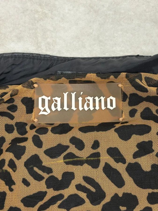 John Galliano 2010s Galliano Light Black Windbreaker Jacket Size S / US 4 / IT 40 - 12 Thumbnail