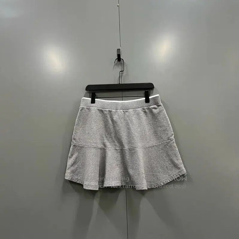 Kenzo KENZO Grey Cotton Summer Skirt for Women . Size 28" / US 6 / IT 42 - 2 Thumbnail