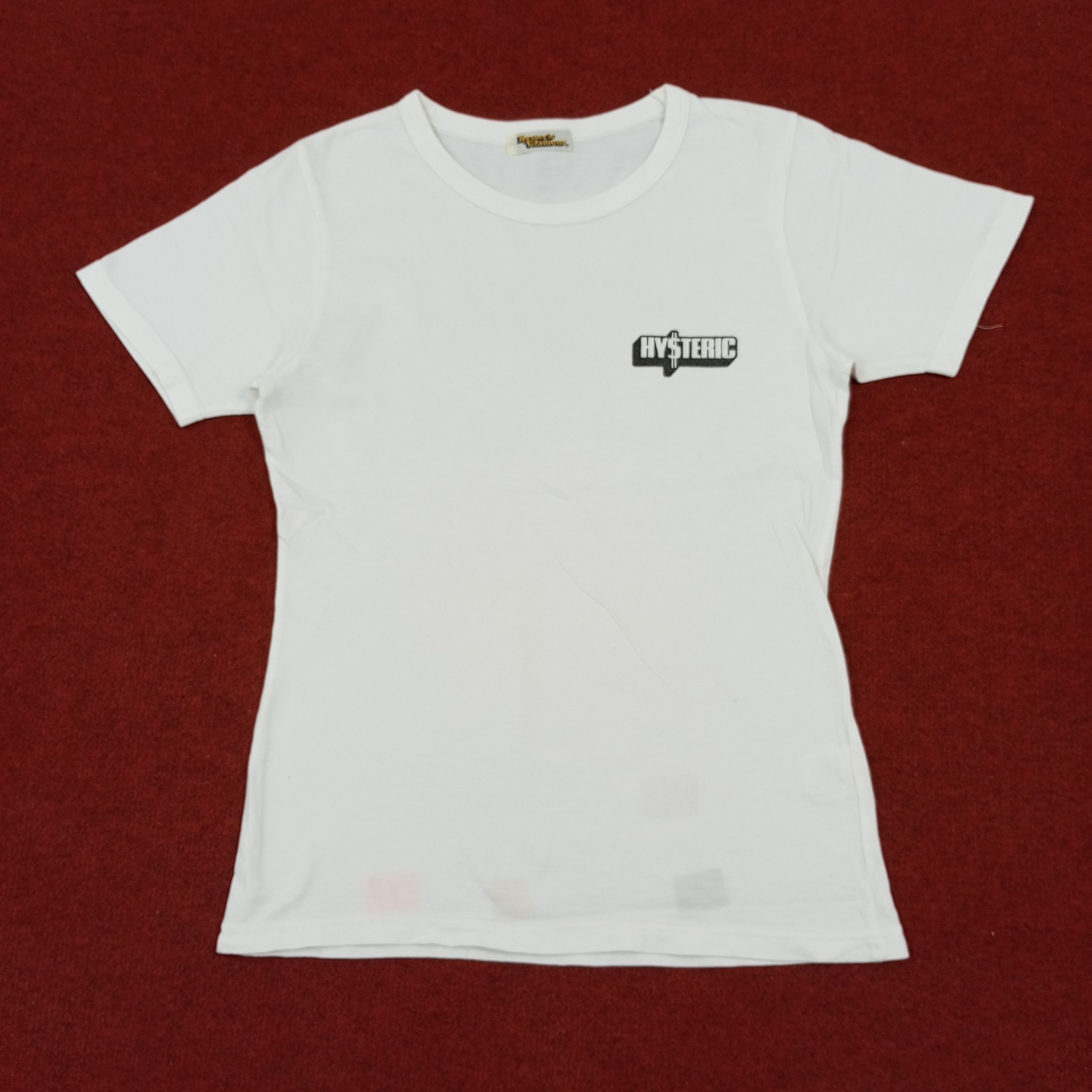 Hysteric Glamour Hysteric Glamour Japanese Brand Backprint Tshirt Size US XS / EU 42 / 0 - 3 Thumbnail