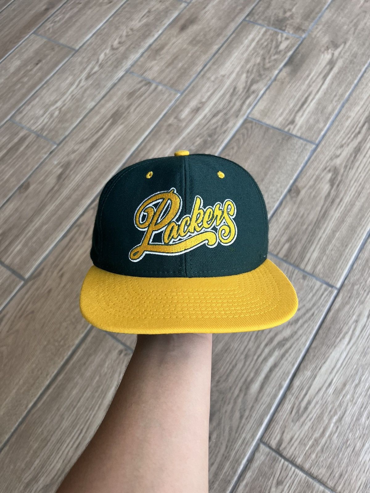 Vintage Green Bay Packers American Needle Wool Embroidered Snapback Hat Cap  NFL