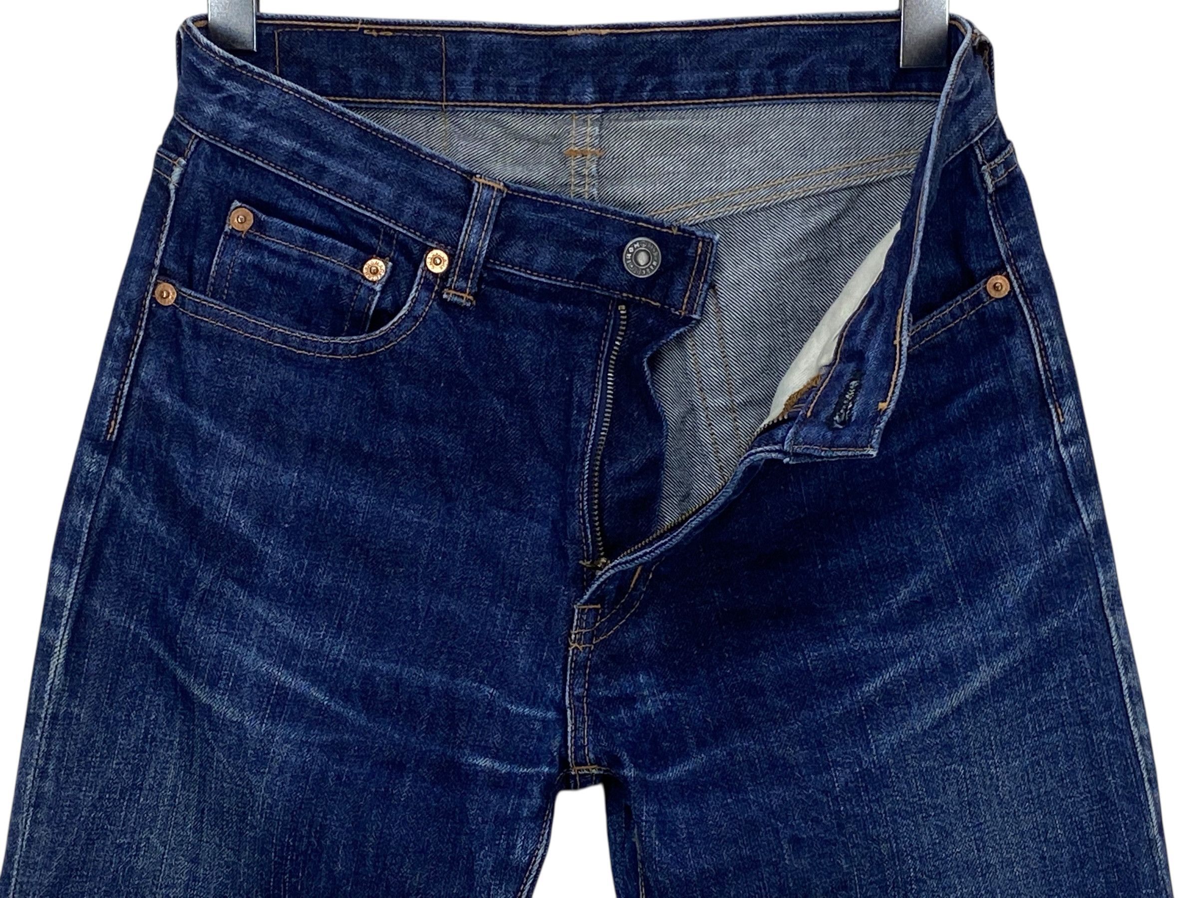 Japanese Brand HRM Tapered Leg Jeans Size US 28 / EU 44 - 8 Thumbnail