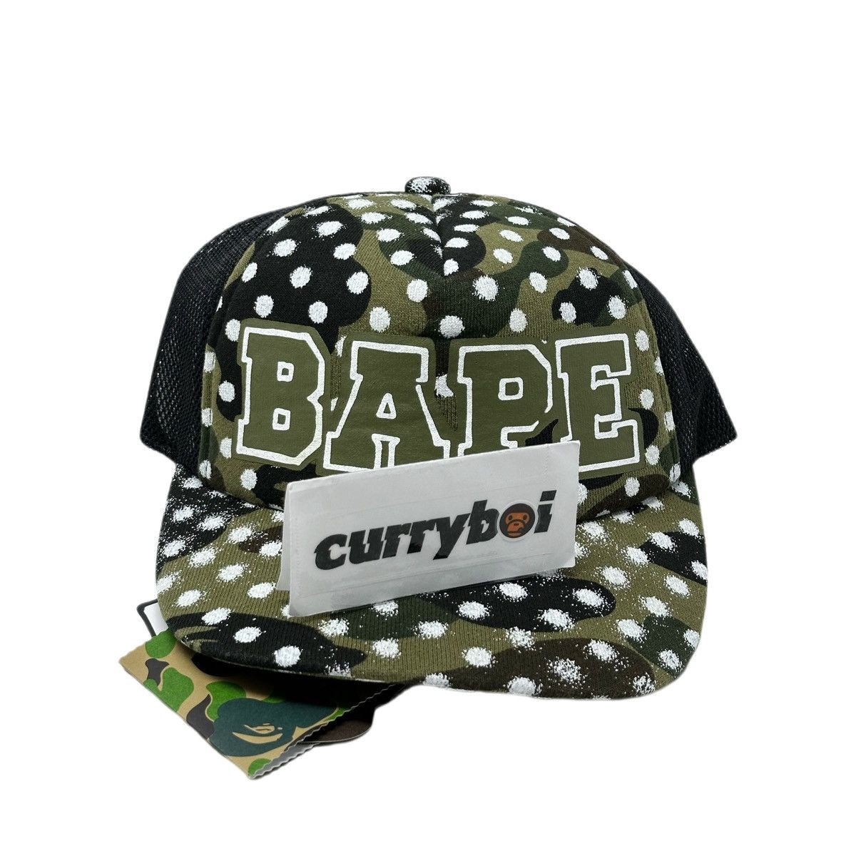 Bape BAPE X JOSHUA VIDES MESH CAP Size ONE SIZE - 5 Thumbnail