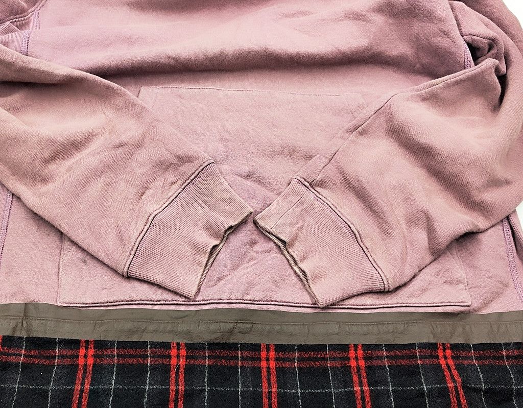 Marni rare MARNI oversize plain cotton hoodie with tartan wool Size US S / EU 44-46 / 1 - 7 Thumbnail