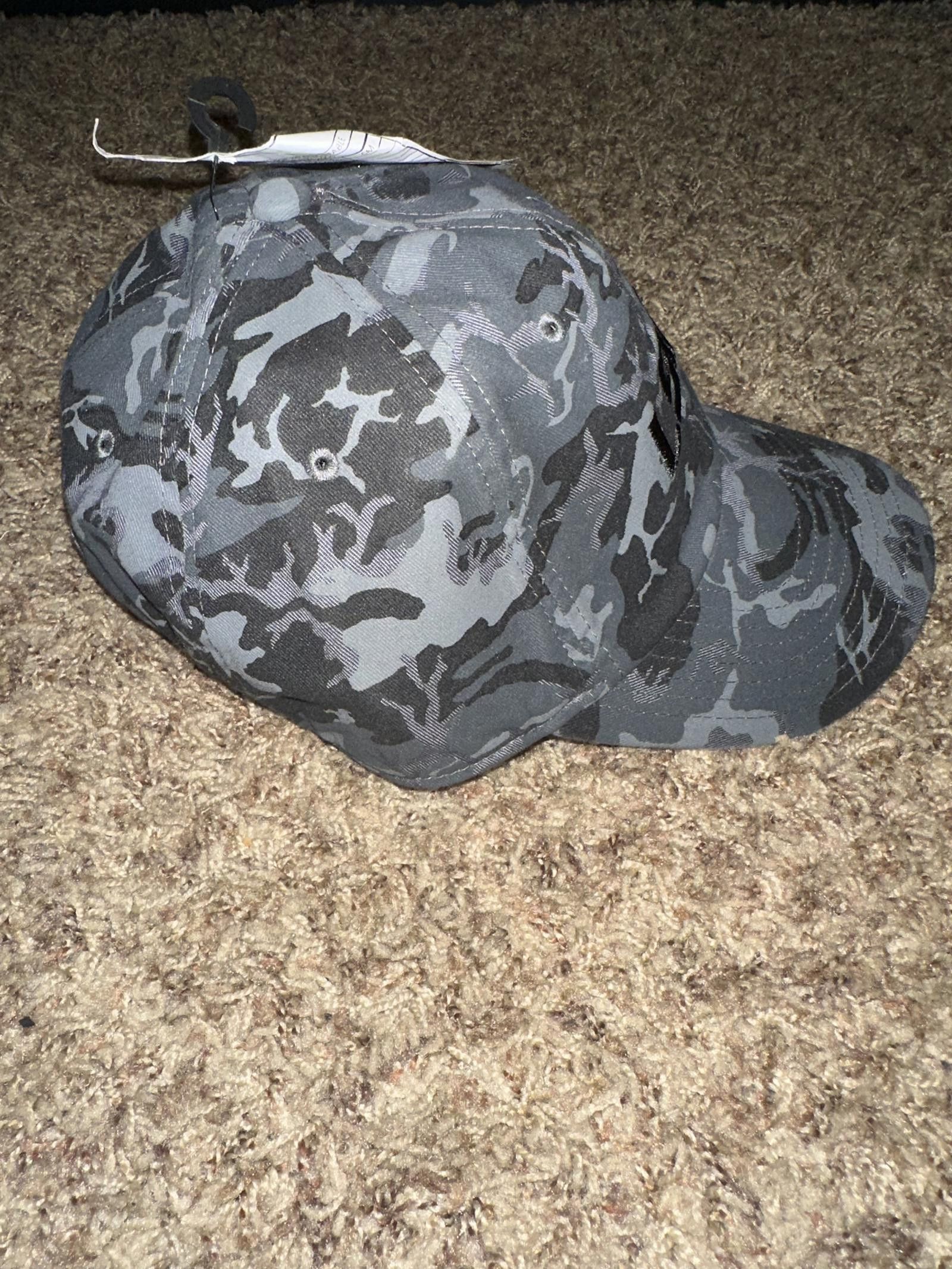 Nike Nike LSU Tigers Embroidered Black Camo Adjustable Hat Sample Size ONE SIZE - 3 Thumbnail