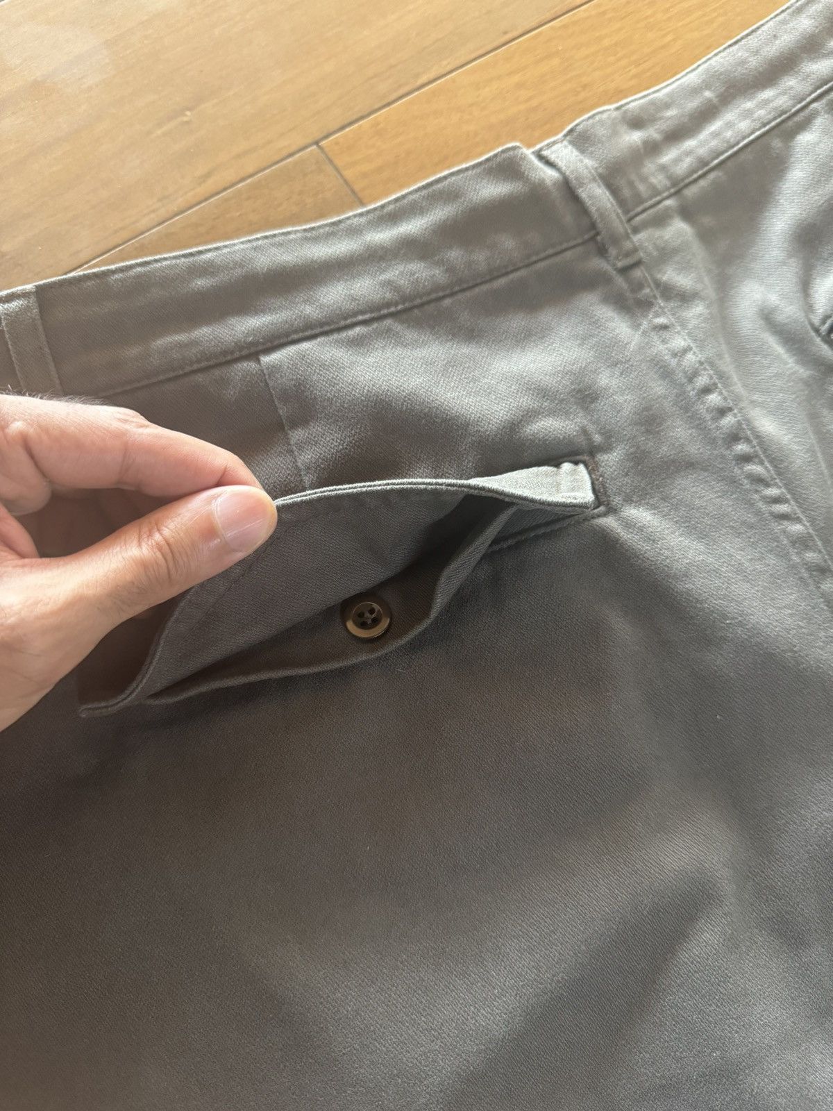 Acne Studios Acne Studios Khaki Relaxed Fit Cargo Pants Size US 36 / EU 52 - 7 Thumbnail