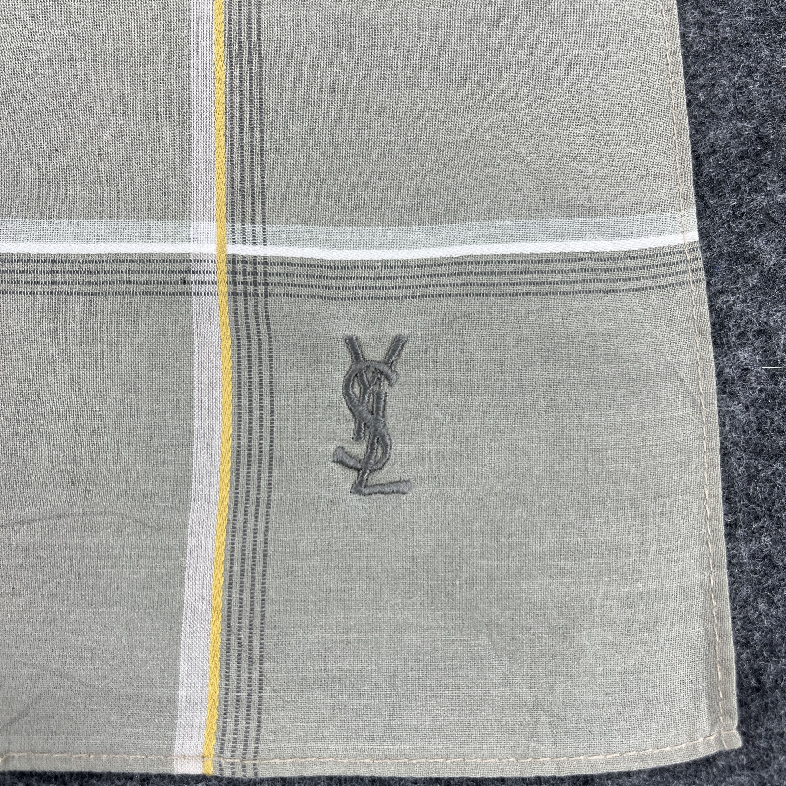 Vintage × Yves Saint Laurent Yves Saint Laurent Handkerchief / Bandana / Neckerchief B009 Size ONE SIZE - 2 Thumbnail