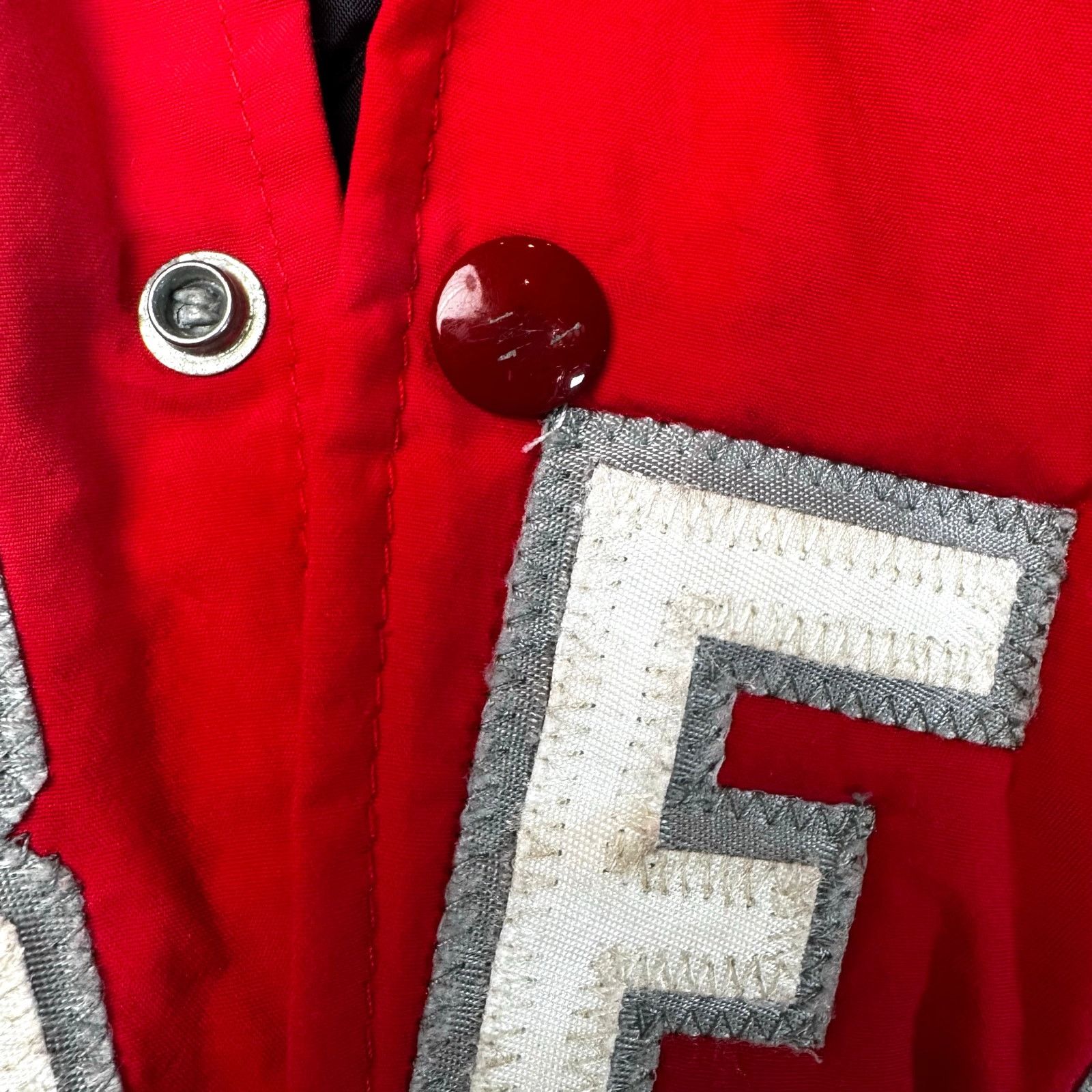 NEFF Vintage Neff Rebels Varsity Jacket XL Red Streetwear USA Size US XL / EU 56 / 4 - 7 Thumbnail