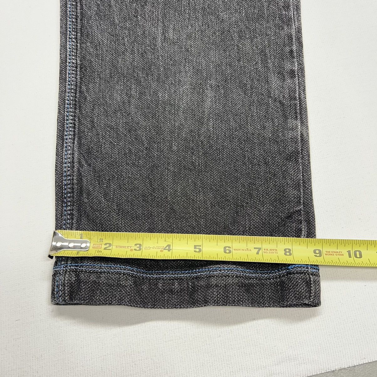 Ecco × Vintage VTG Willie Esco Jeans Grey Denim Duns Faded Baggy Y2K Size US 32 / EU 48 - 21 Thumbnail