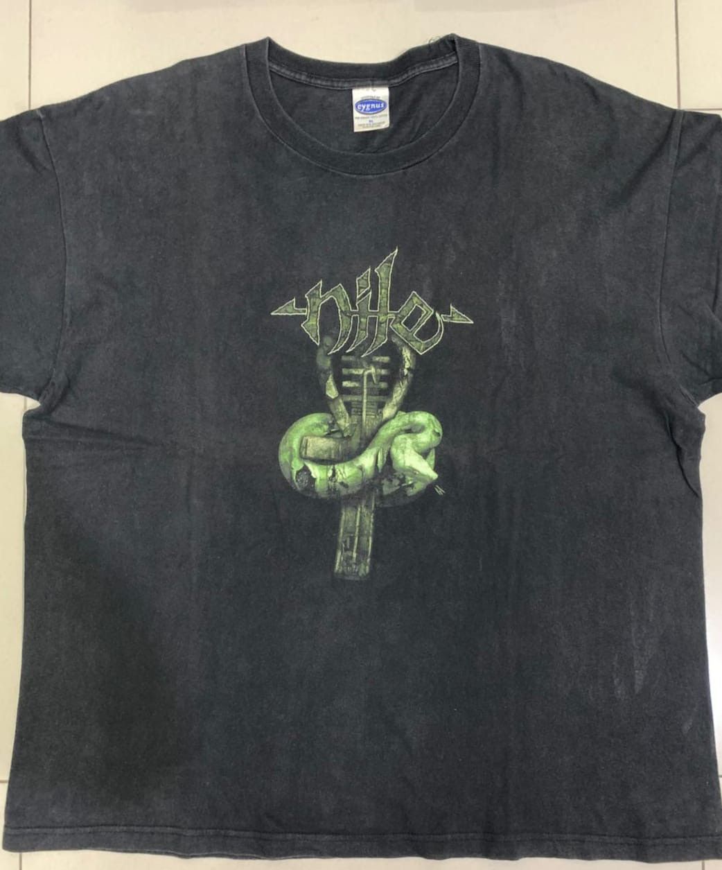 Band Tees Vintage Nile In Their Darkened Shrines tour death metal tee Size US XL / EU 56 / 4 - 1 Thumbnail