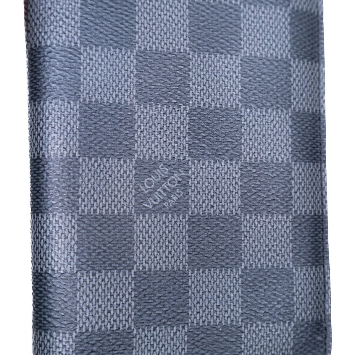 Louis Vuitton 675$MRP LOUIS VUITTON Brazza Damier Graphite Canvas Wallet Size ONE SIZE - 7 Thumbnail