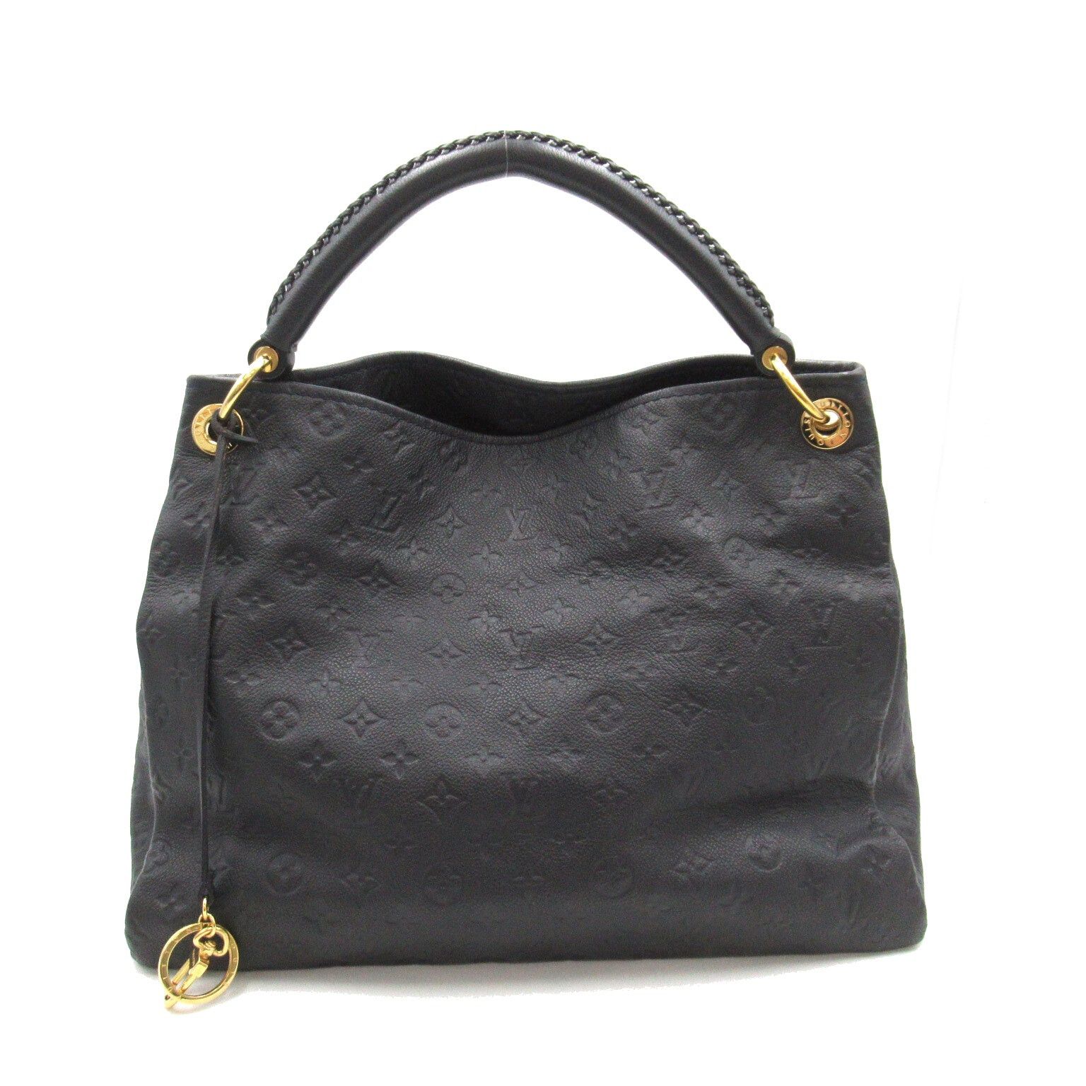 Louis Vuitton Louis Vuitton Artsy Mm Handbag Leather Monogram Empreinte Black Infini Size ONE SIZE - 1 Thumbnail