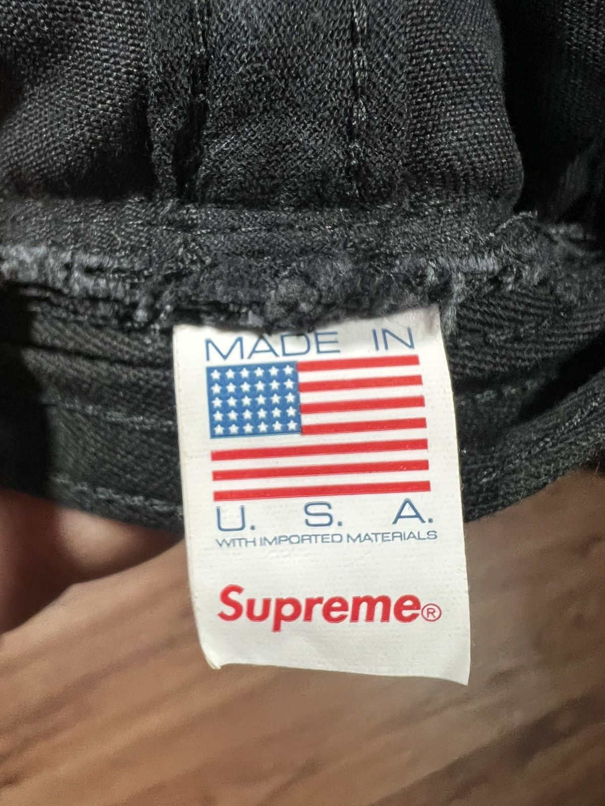 Hypebeast × Supreme Supreme Washed Chino Twill Crusher Size ONE SIZE - 3 Thumbnail