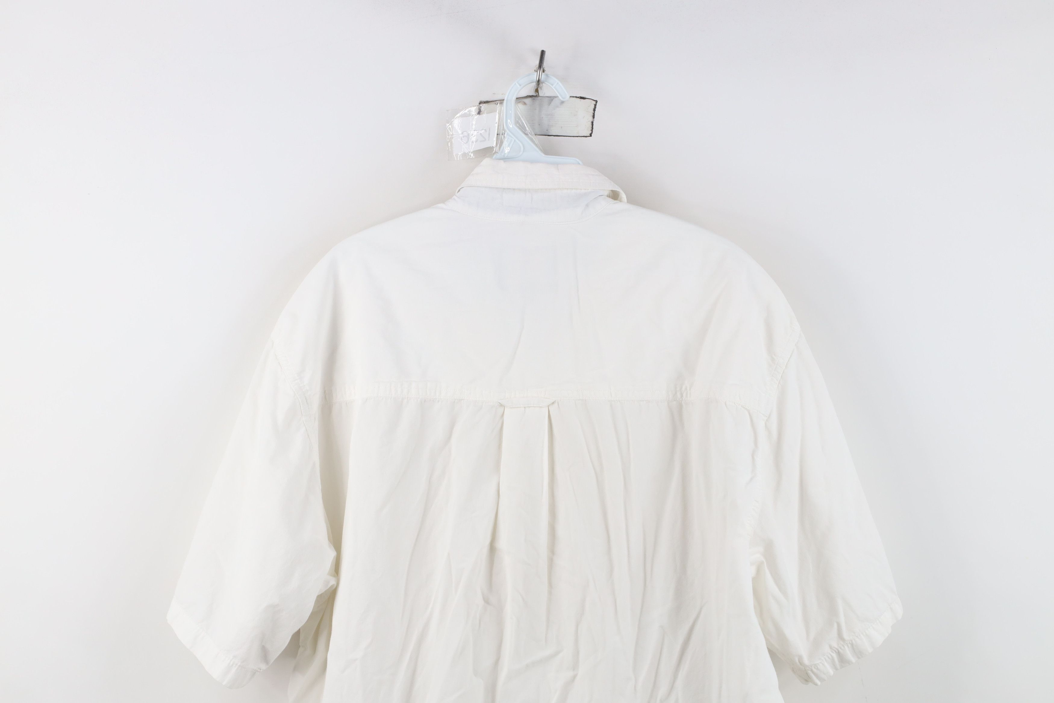 Ralph Lauren Vintage 90s Chaps Ralph Lauren Short Sleeve Collared Shirt Size US L / EU 52-54 / 3 - 11 Thumbnail