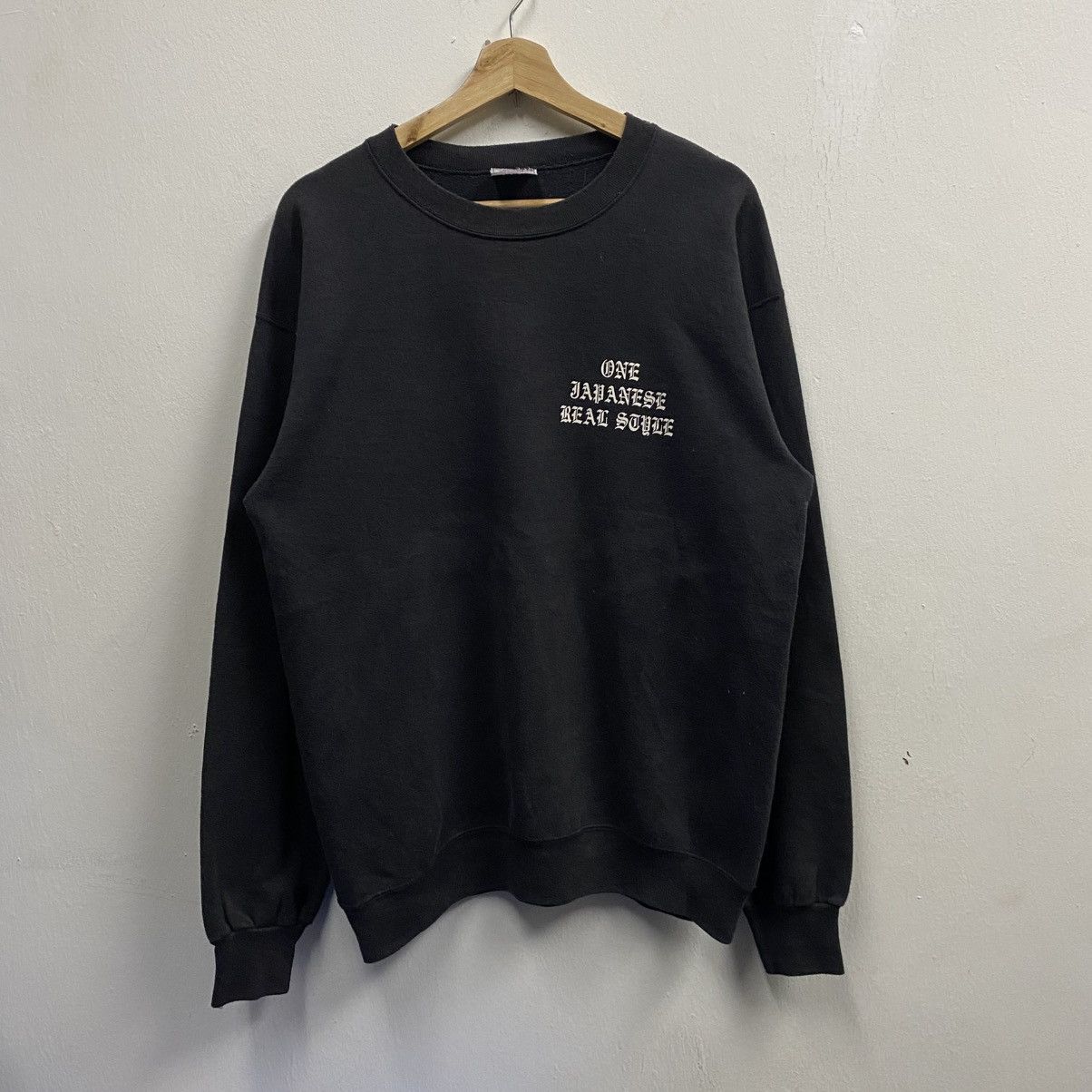 Japanese Brand Crazy Vintage “One Japanese Real State” Japanese Brand Size US L / EU 52-54 / 3 - 2 Thumbnail