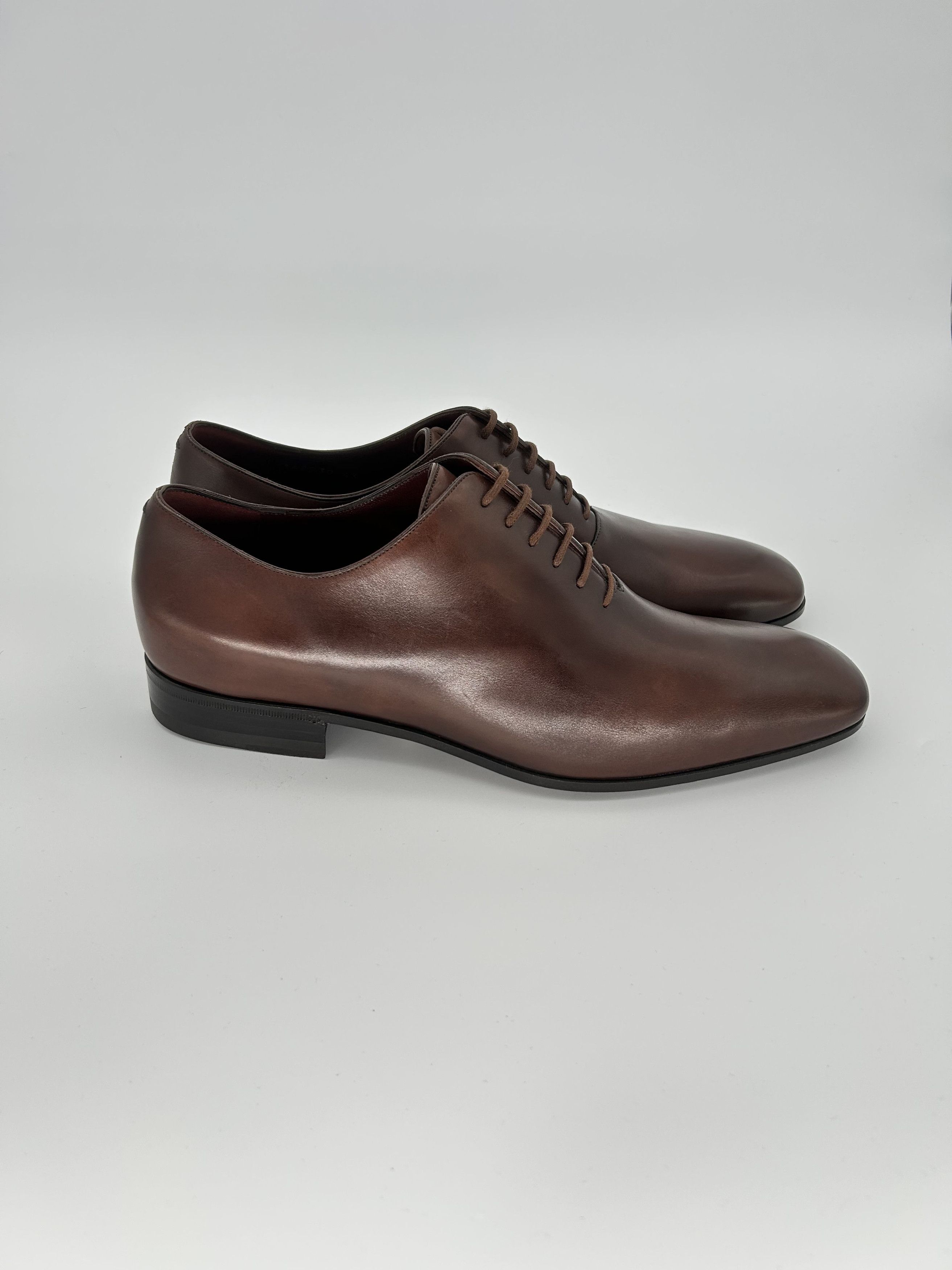 Gucci Gucci Brown '2 Piece' Leather Oxford Shoe Size US 10 / EU 43 - 2 Thumbnail