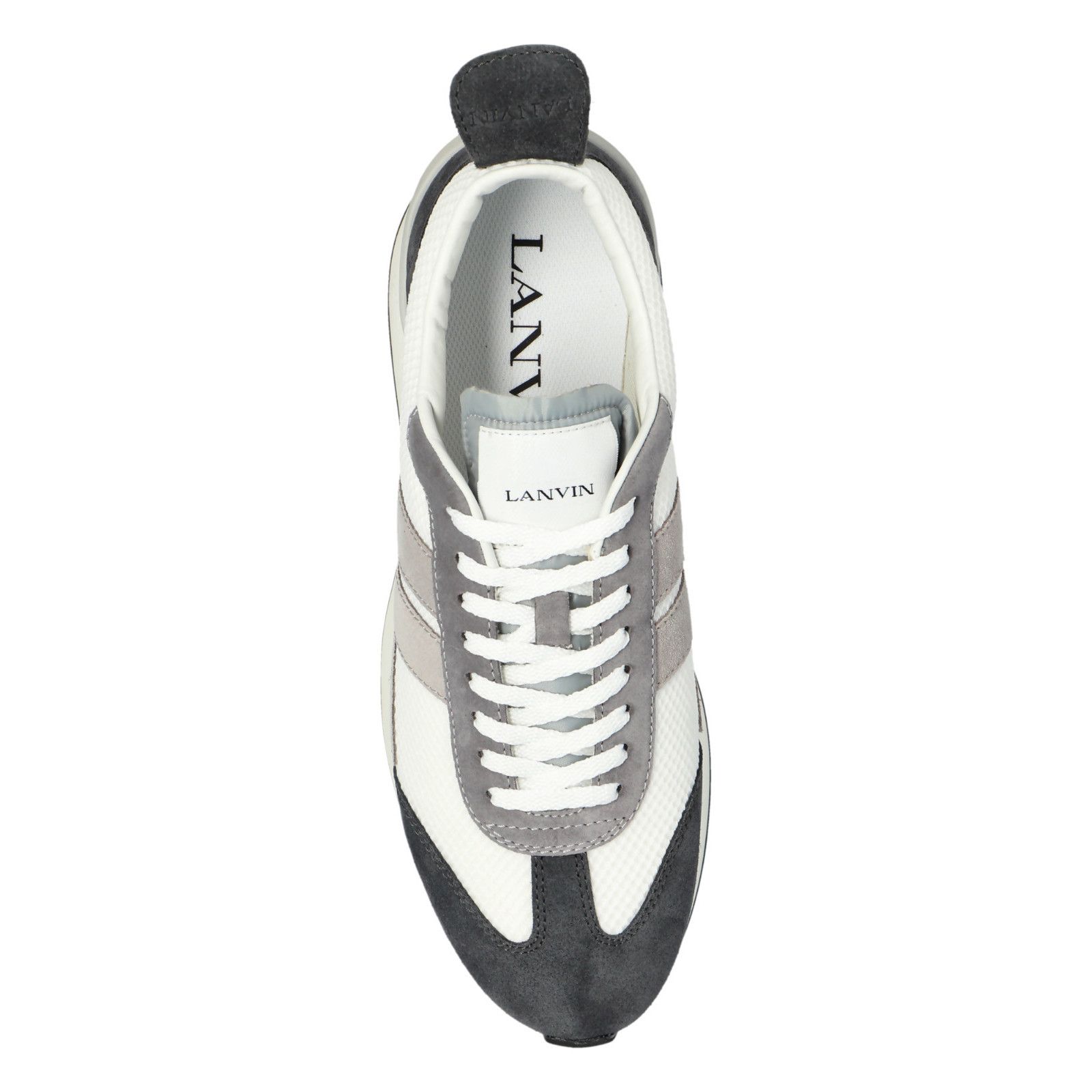 Lanvin Lanvin Bumpr Grey Sneakers New & Authentic (Men's size:9;) Size US 9 / EU 42 - 5 Thumbnail